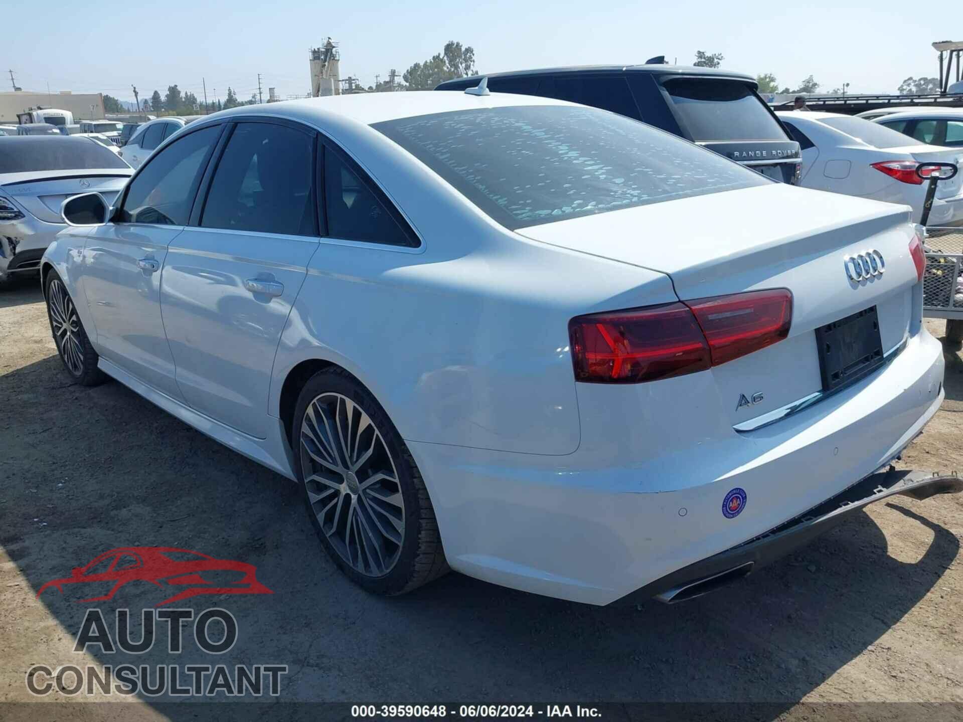 AUDI A6 2017 - WAUC8AFC5HN059294