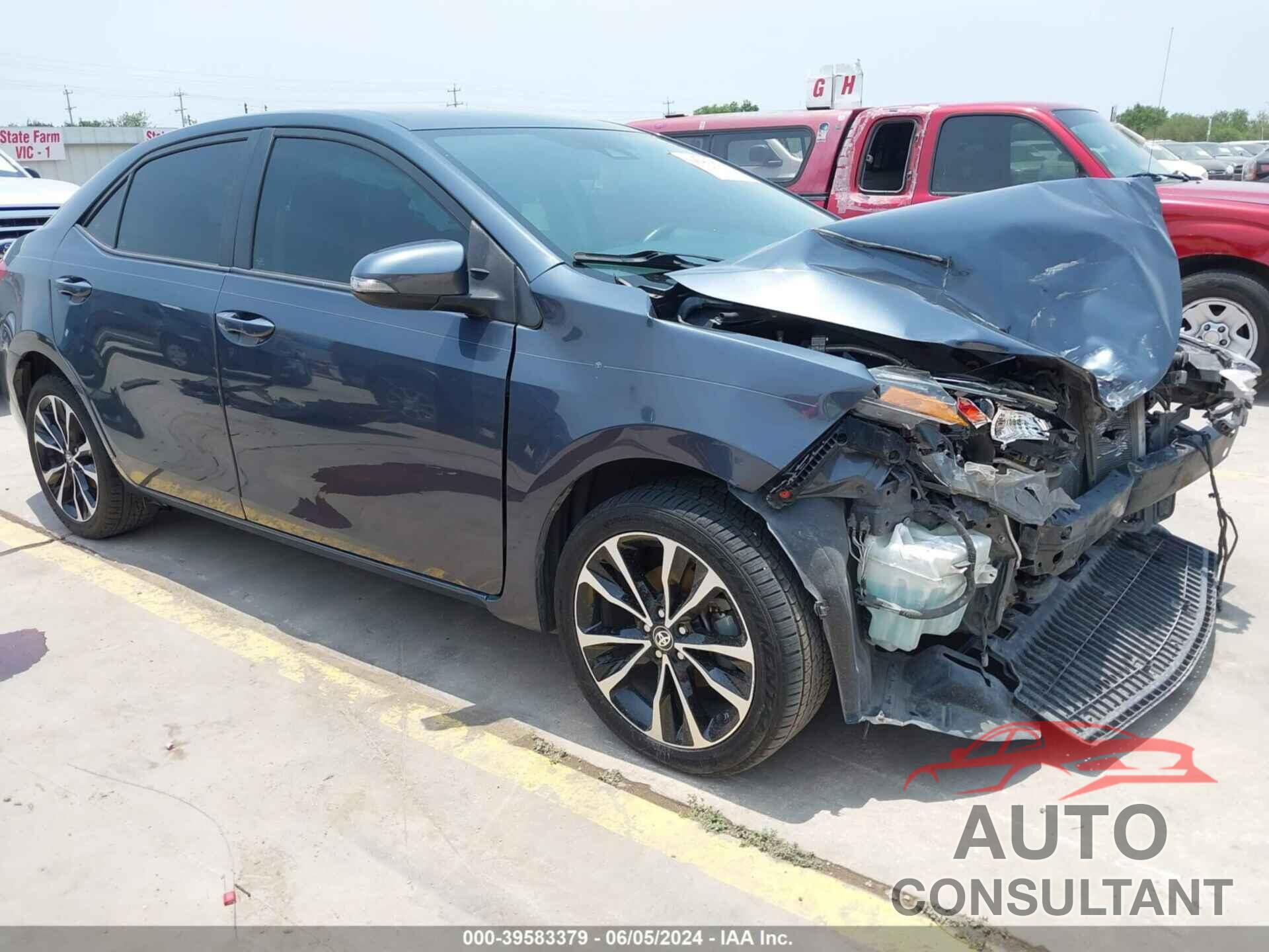 TOYOTA COROLLA 2019 - 5YFBURHE1KP898621