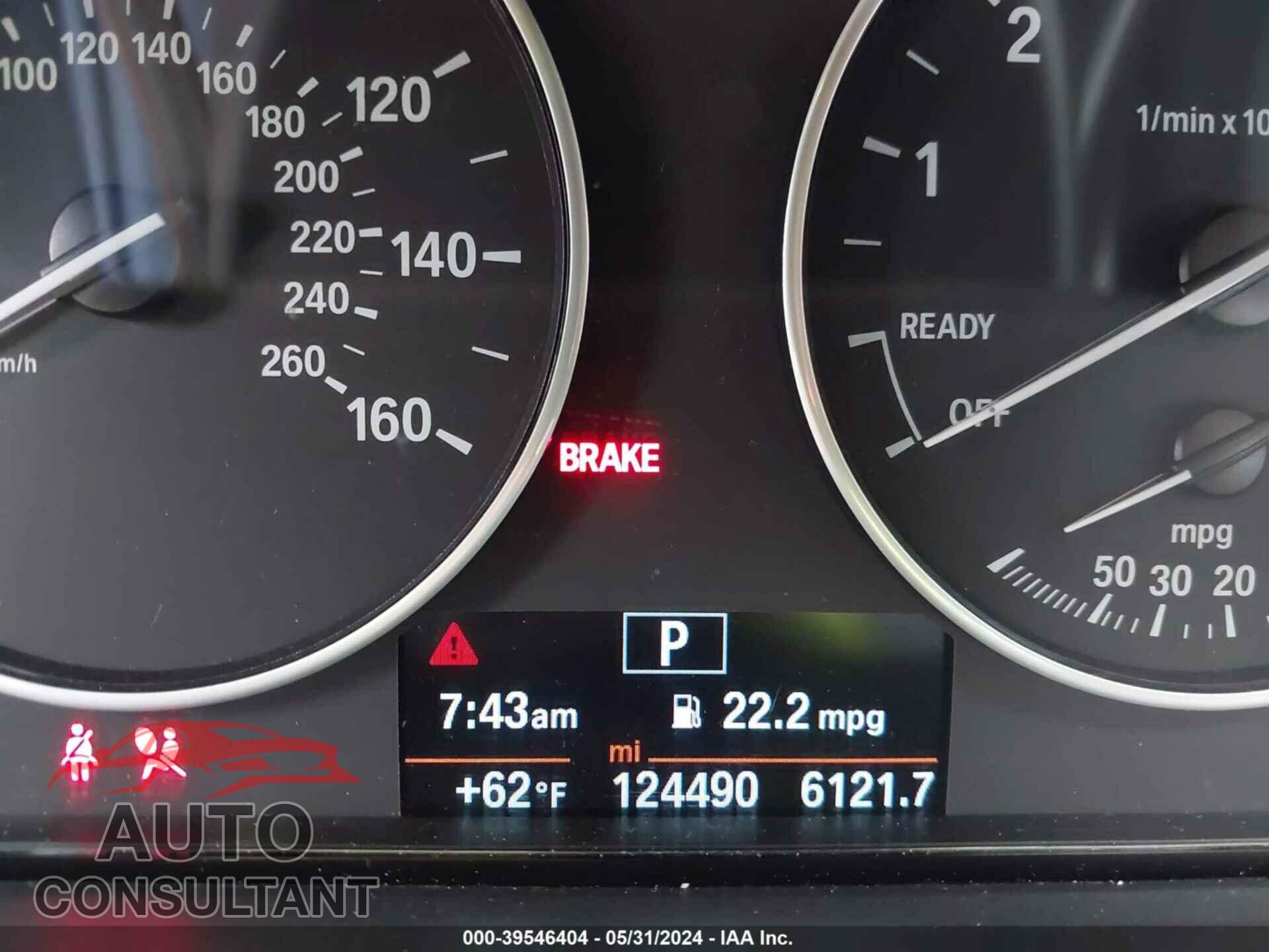 BMW 320I 2016 - WBA8A9C52GK618671