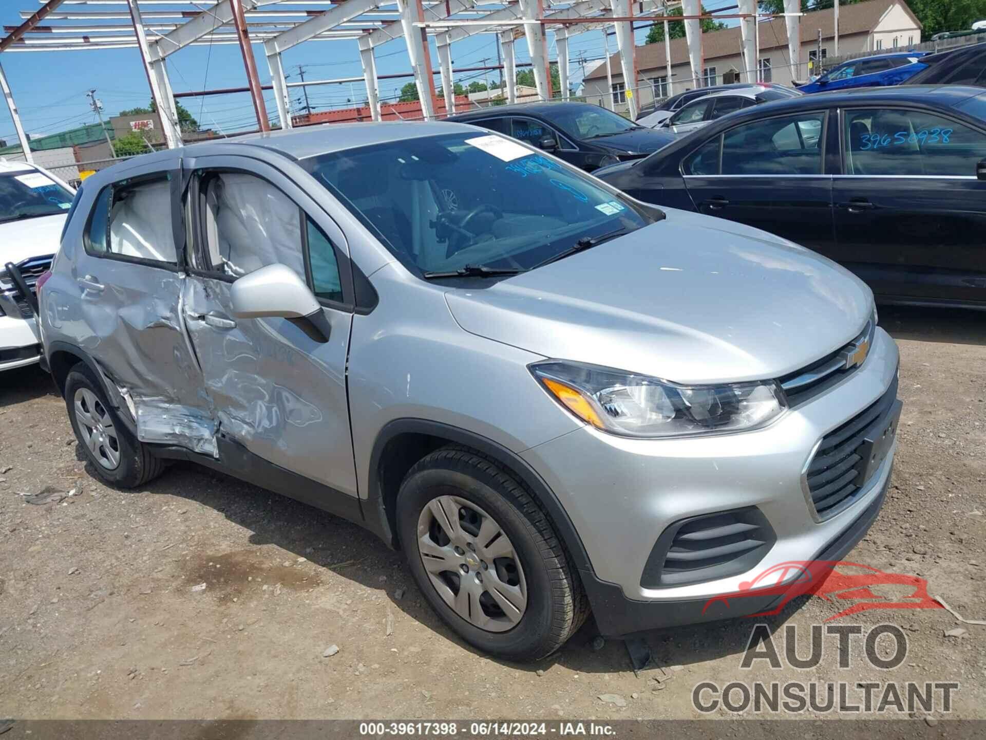 CHEVROLET TRAX 2017 - KL7CJKSB8HB209715