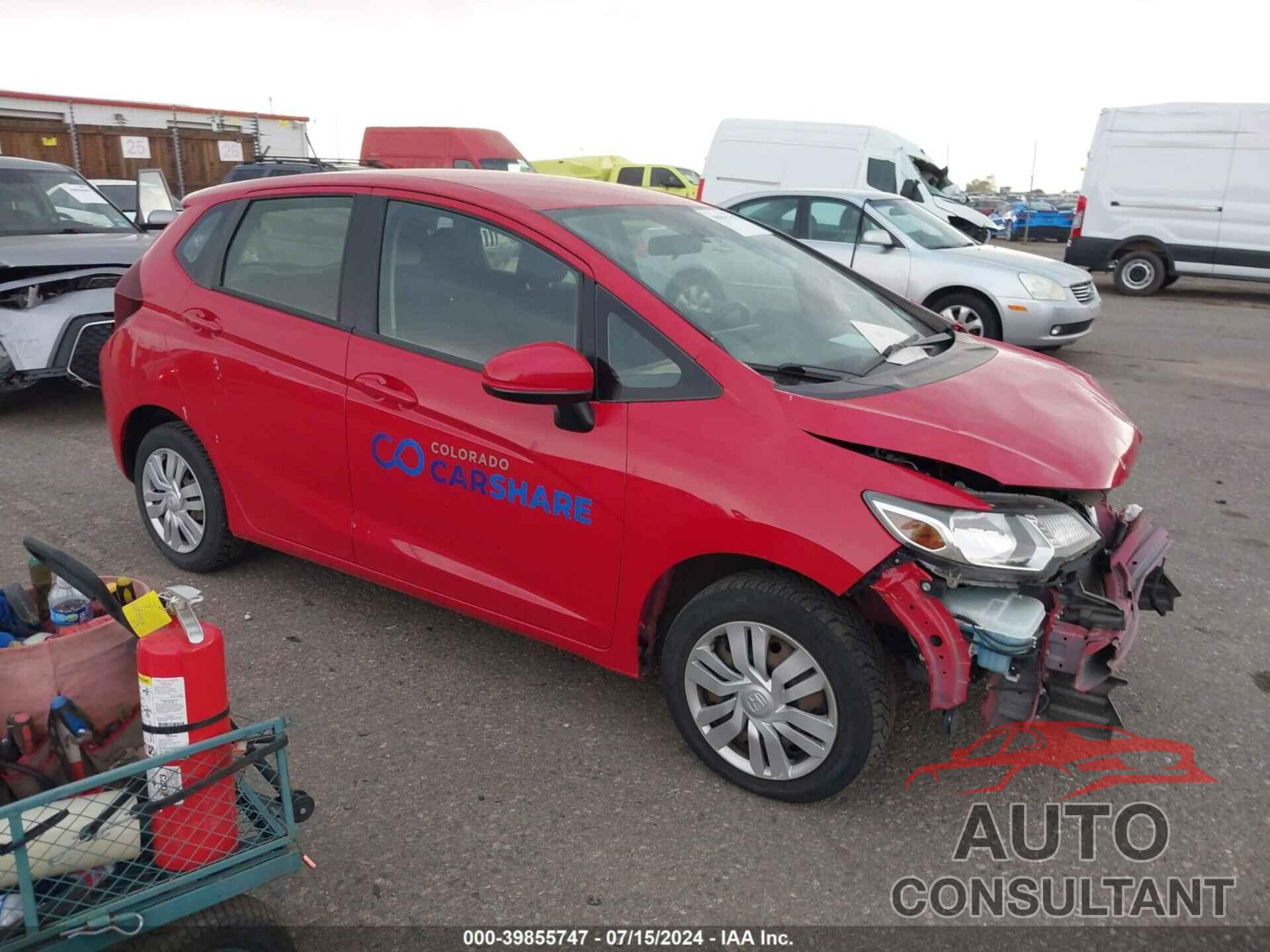 HONDA FIT 2016 - JHMGK5H57GX027783