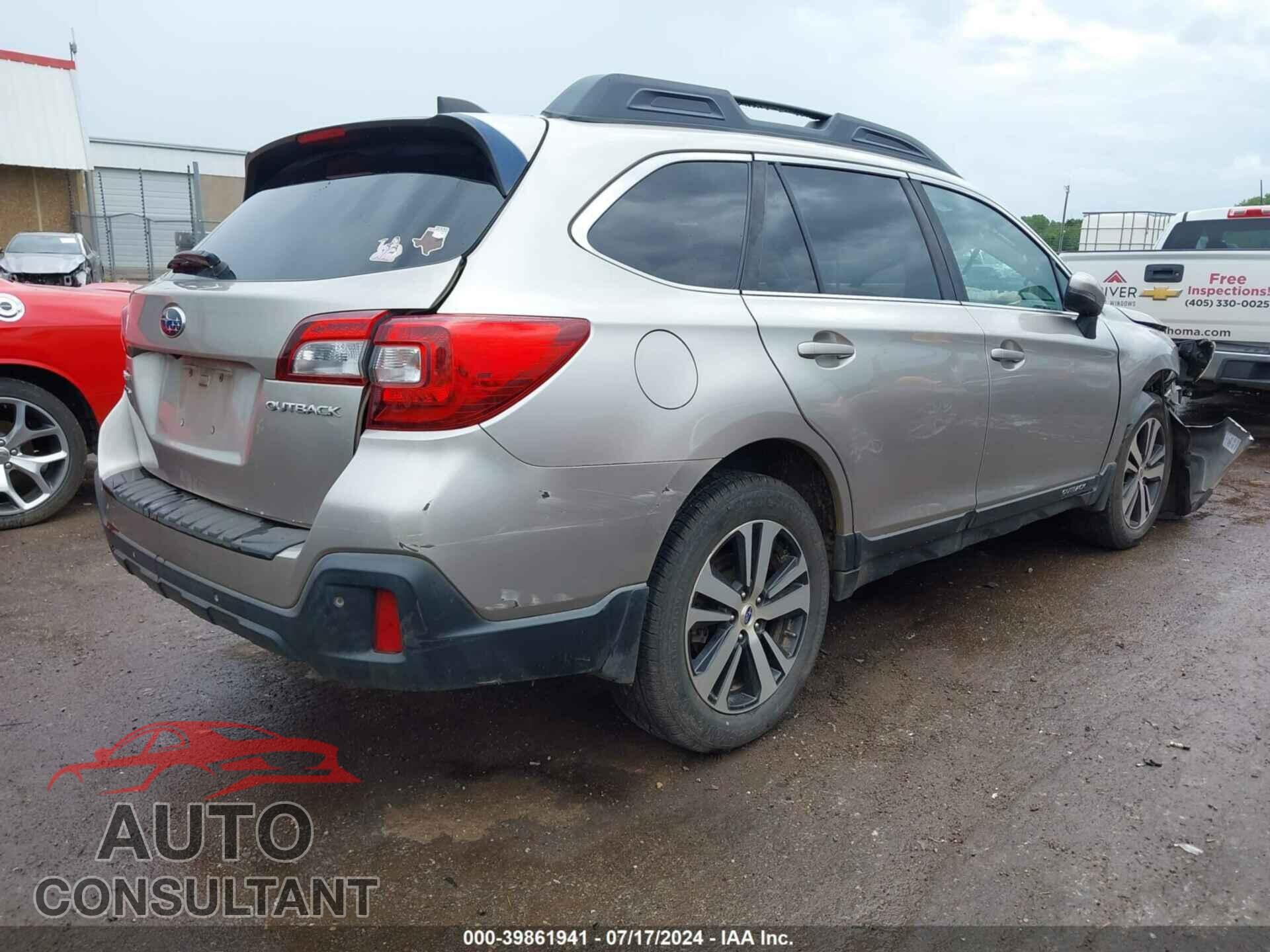 SUBARU OUTBACK 2018 - 4S4BSANC2J3290524
