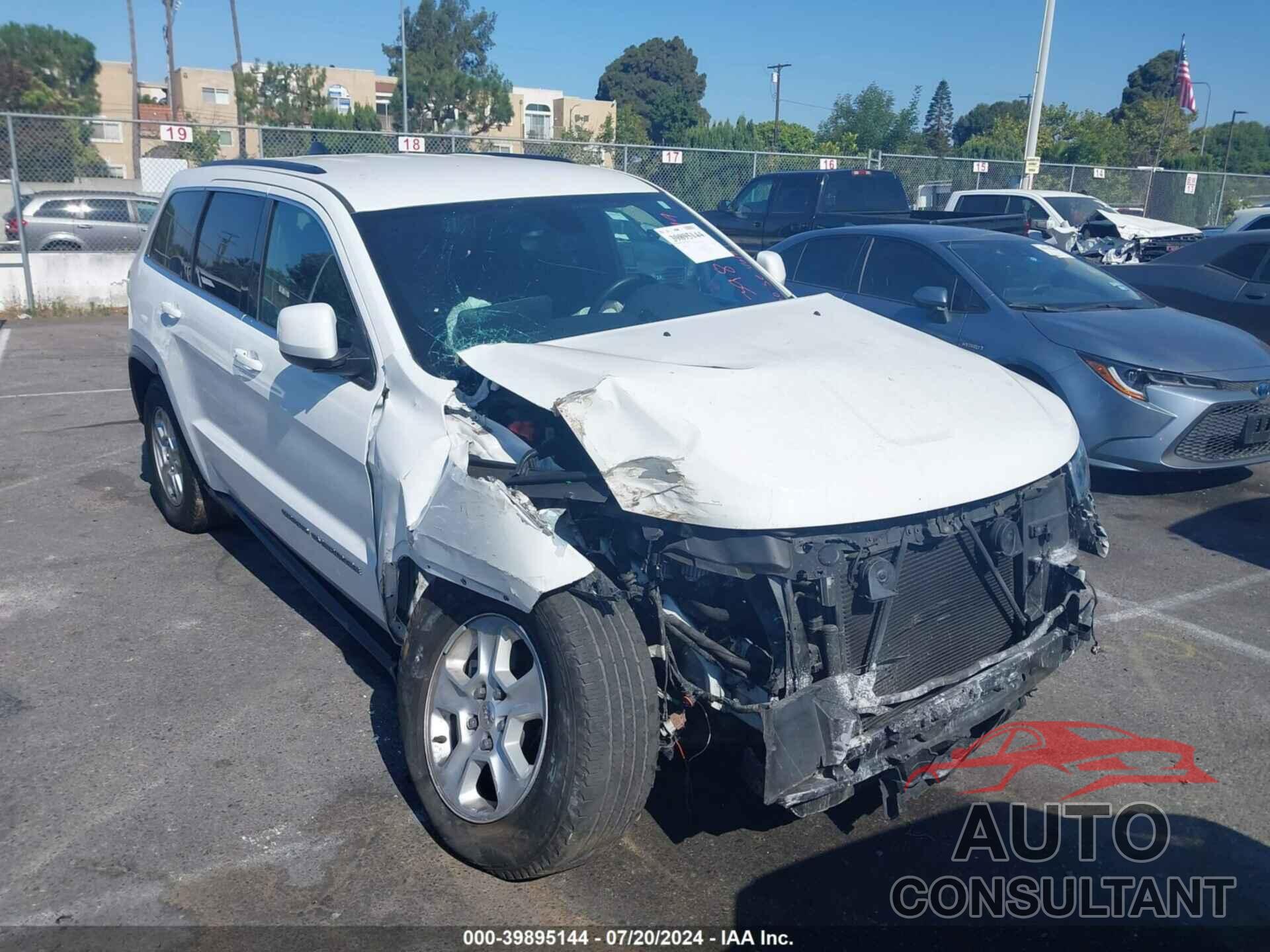 JEEP GRAND CHEROKEE 2017 - 1C4RJEAG0HC916619