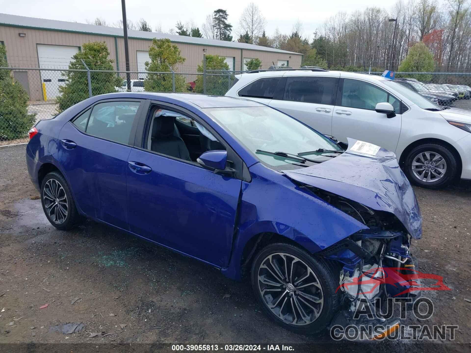 TOYOTA COROLLA 2016 - 2T1BURHE6GC639193
