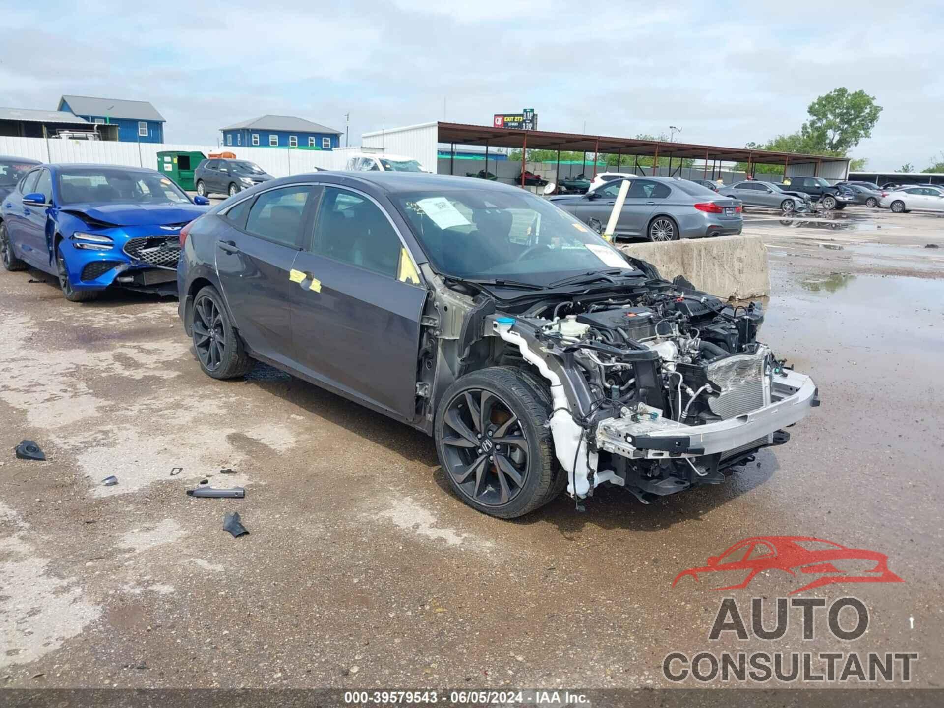 HONDA CIVIC 2019 - 2HGFC2F88KH560522