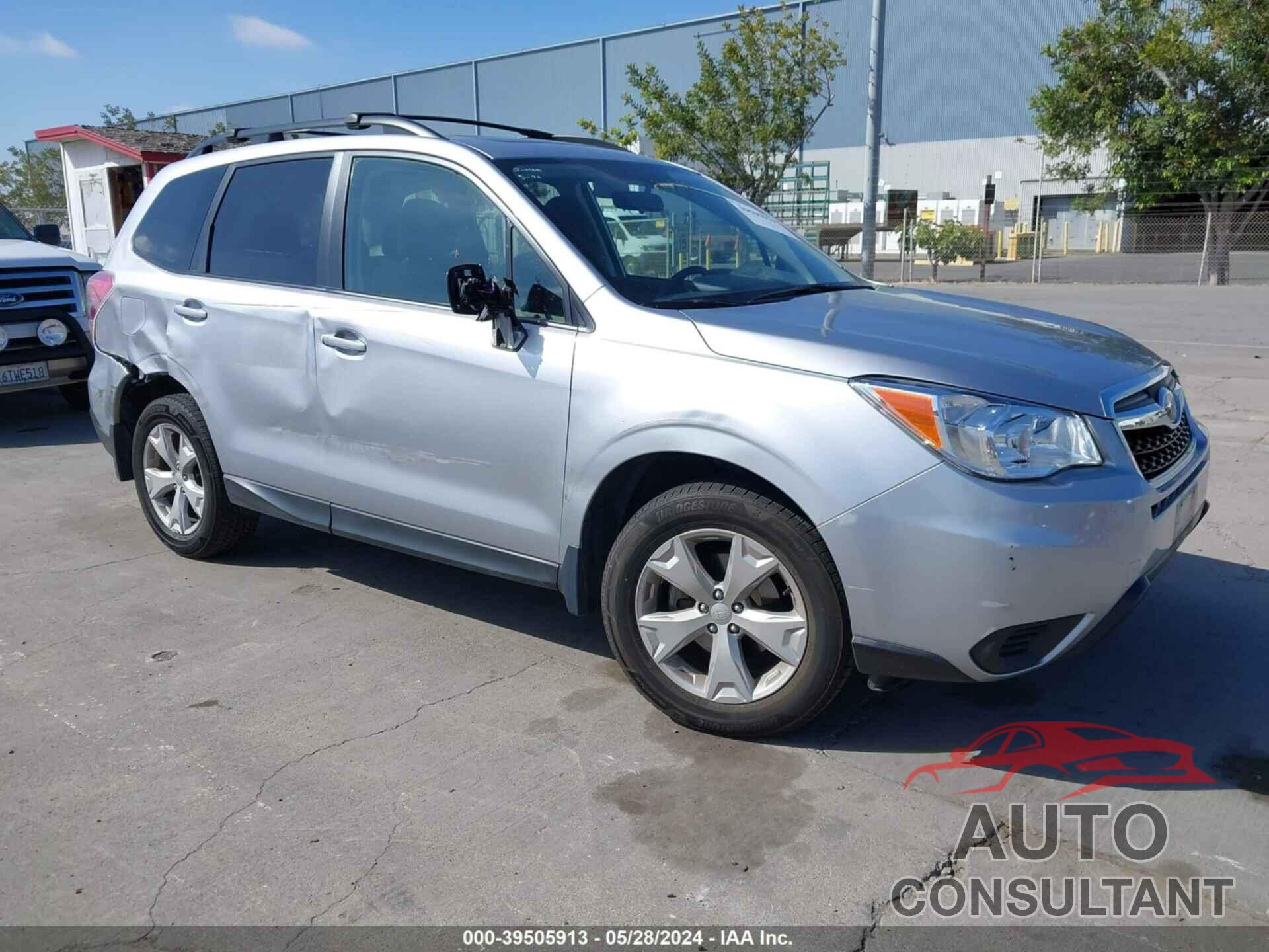 SUBARU FORESTER 2016 - JF2SJADCXGH494722