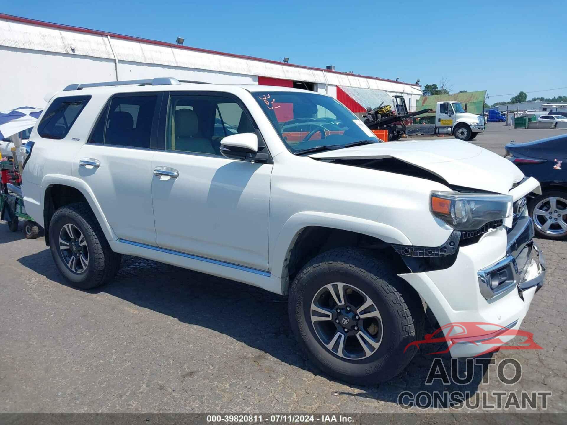 TOYOTA 4RUNNER 2017 - JTEBU5JR2H5444580