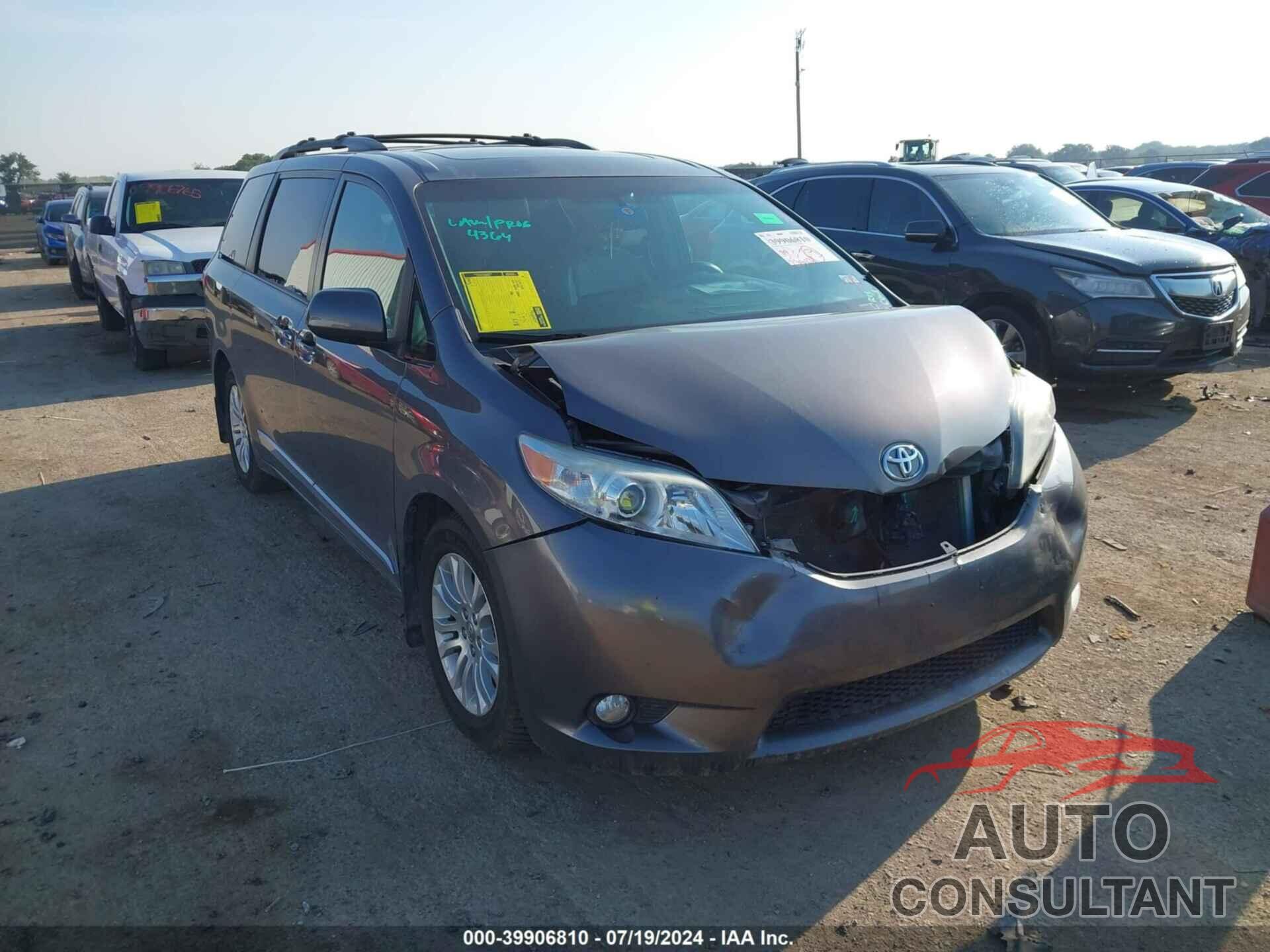 TOYOTA SIENNA 2016 - 5TDYK3DC2GS742975