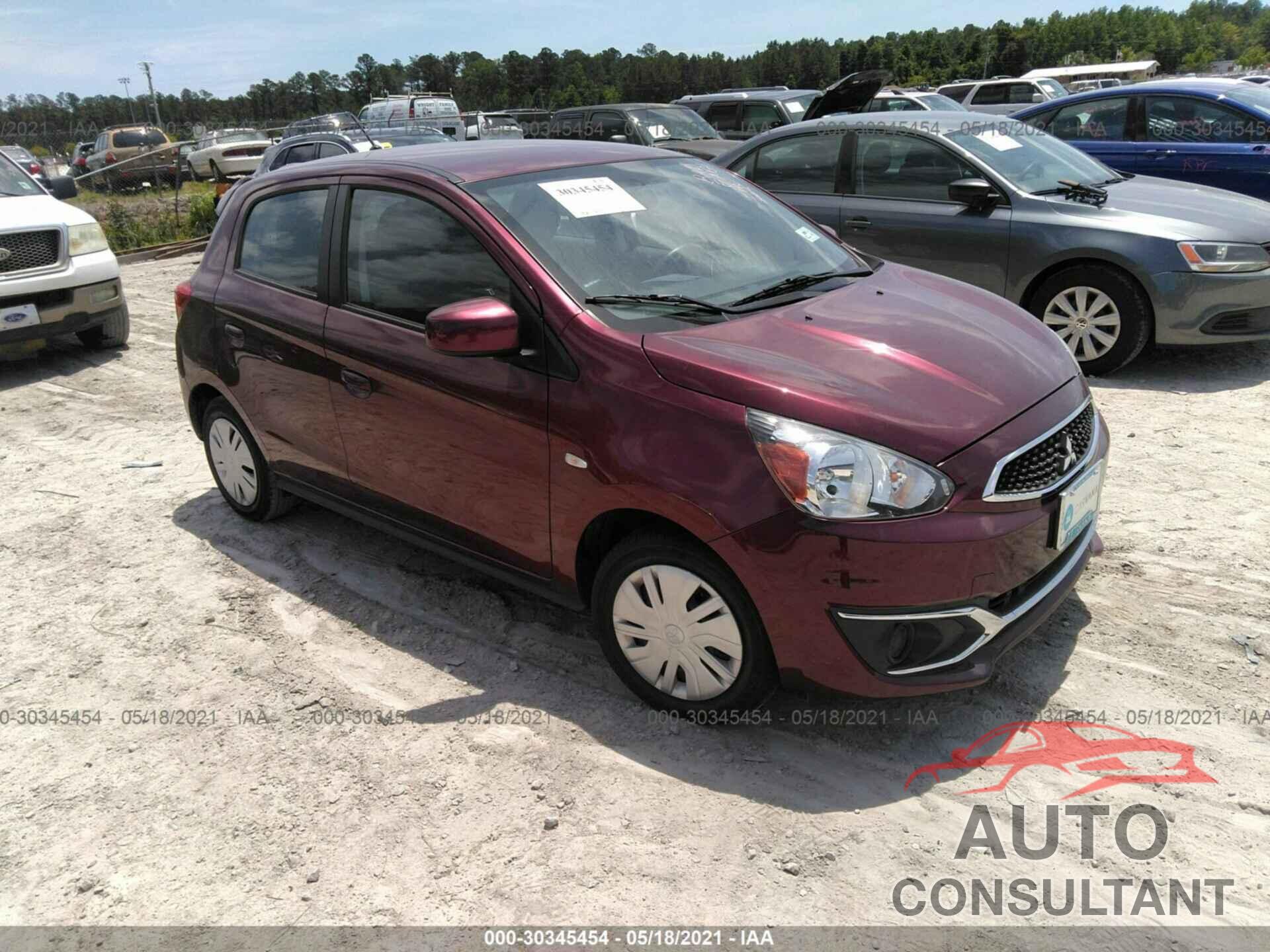 MITSUBISHI MIRAGE 2018 - ML32A3HJ7JH014679