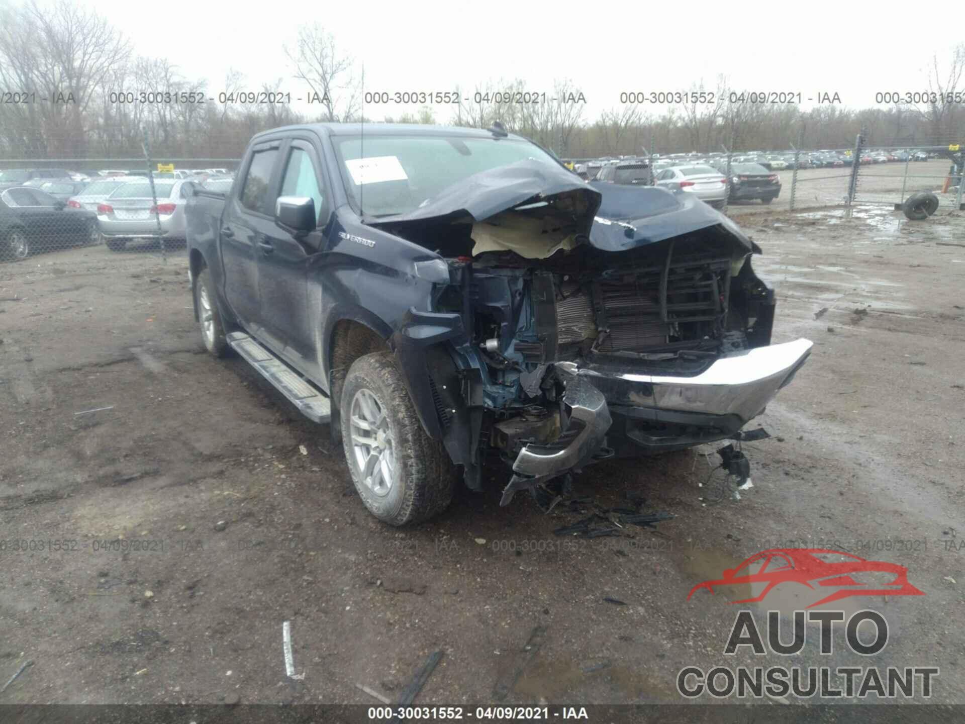 CHEVROLET SILVERADO 1500 2020 - 3GCUYDED3LG268456