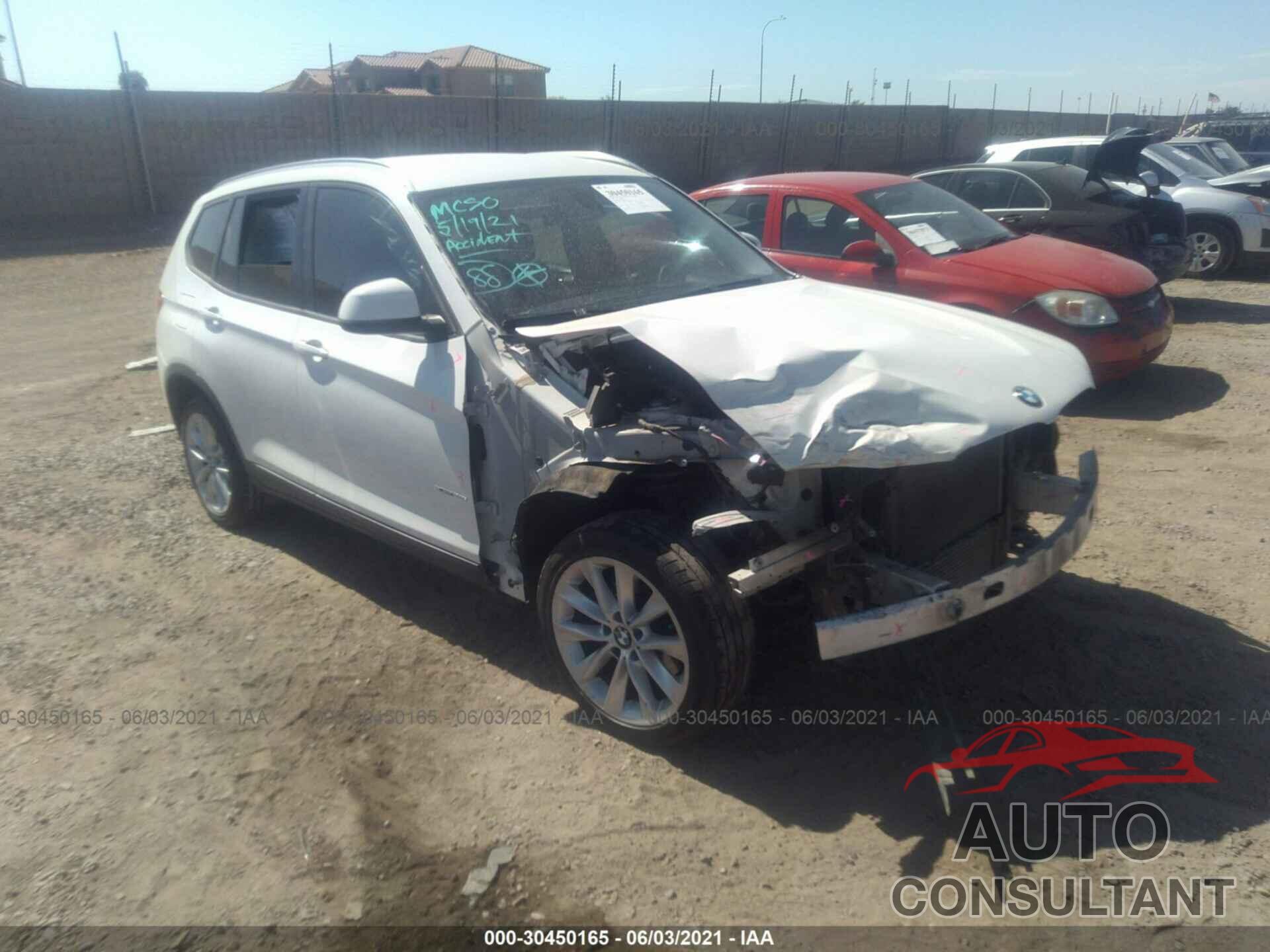 BMW X3 2016 - 5UXWX9C5XG0D89419