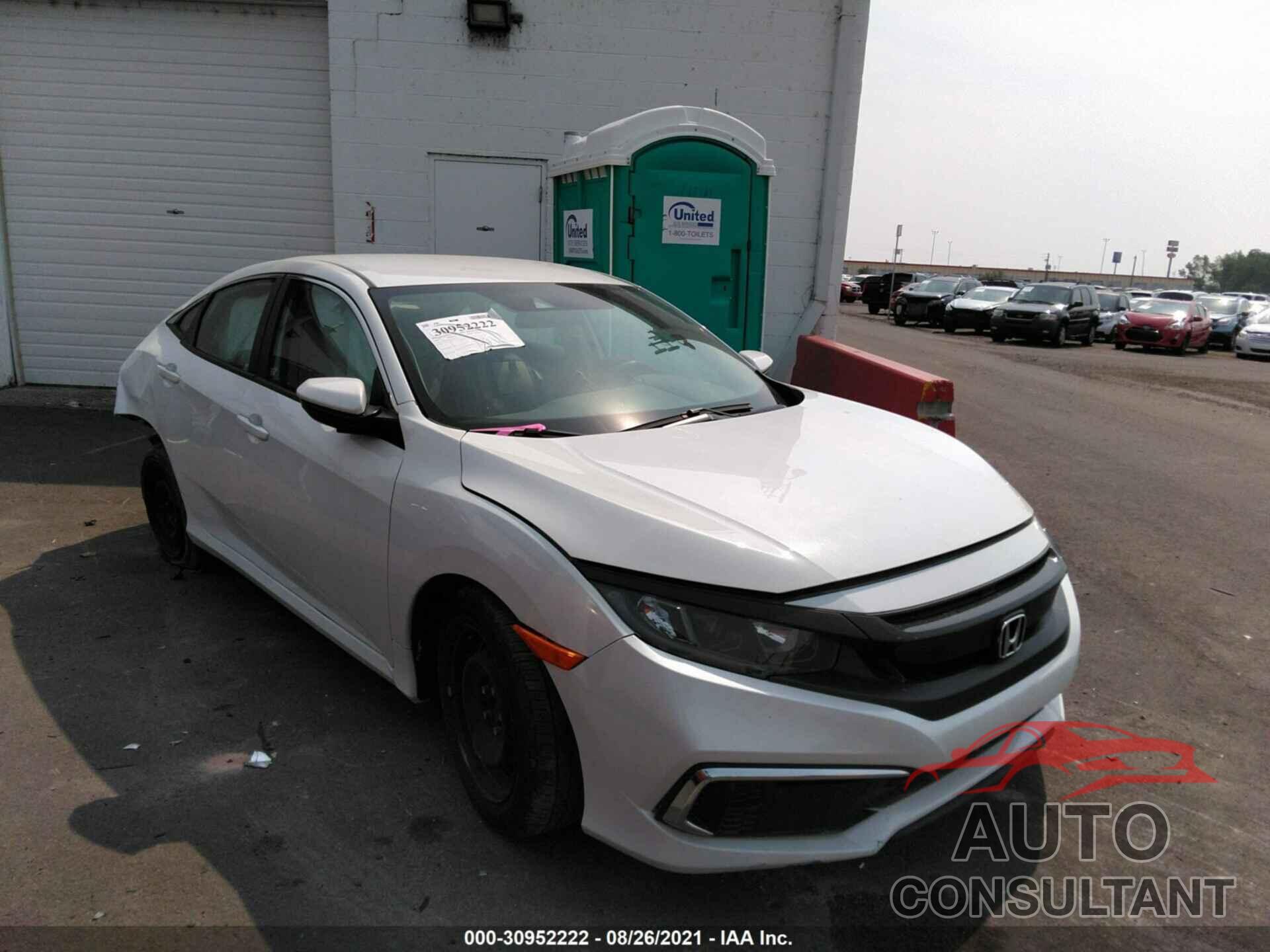 HONDA CIVIC SEDAN 2019 - 19XFC2F66KE002127