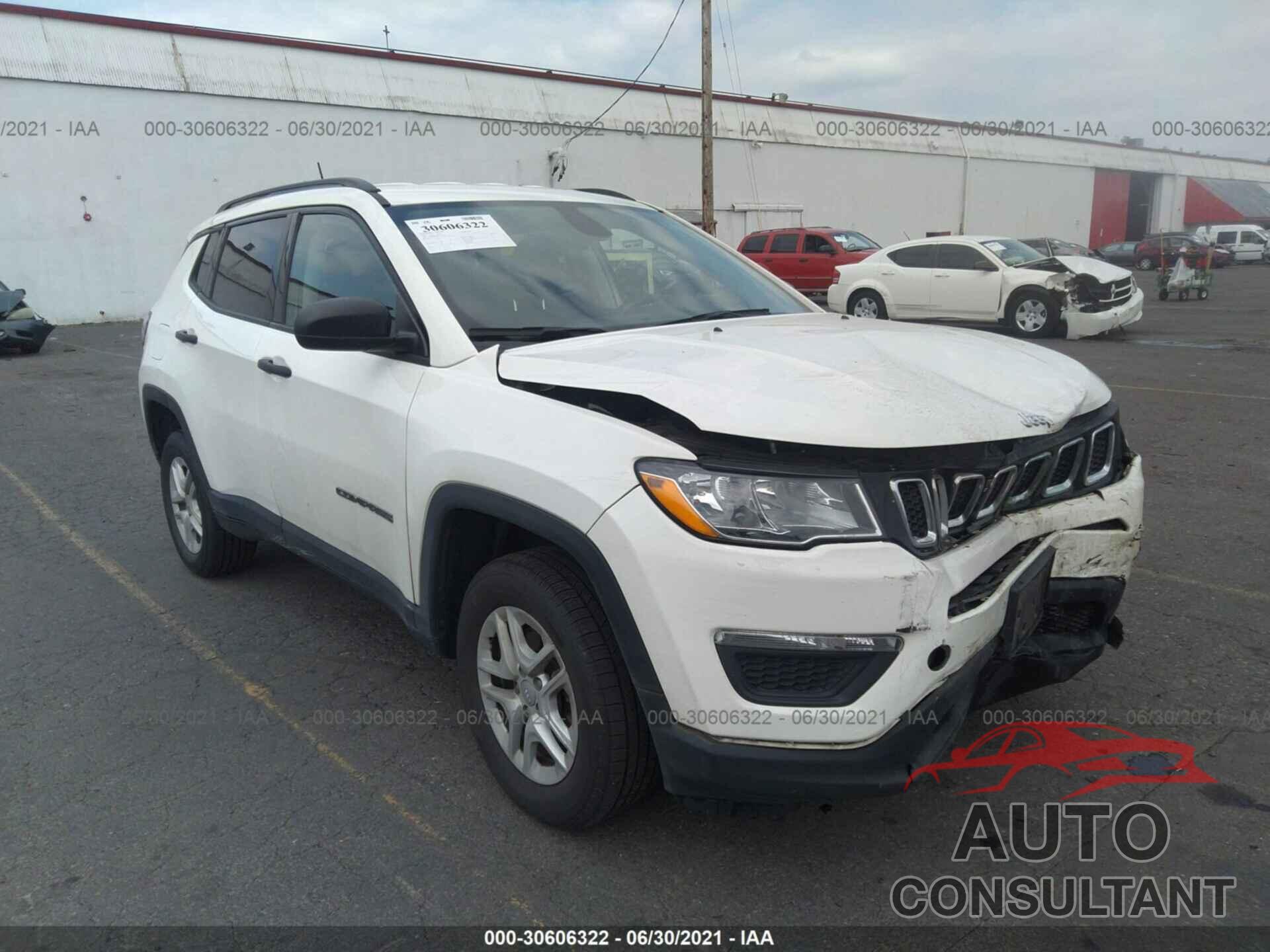 JEEP COMPASS 2017 - 3C4NJDAB8HT698656