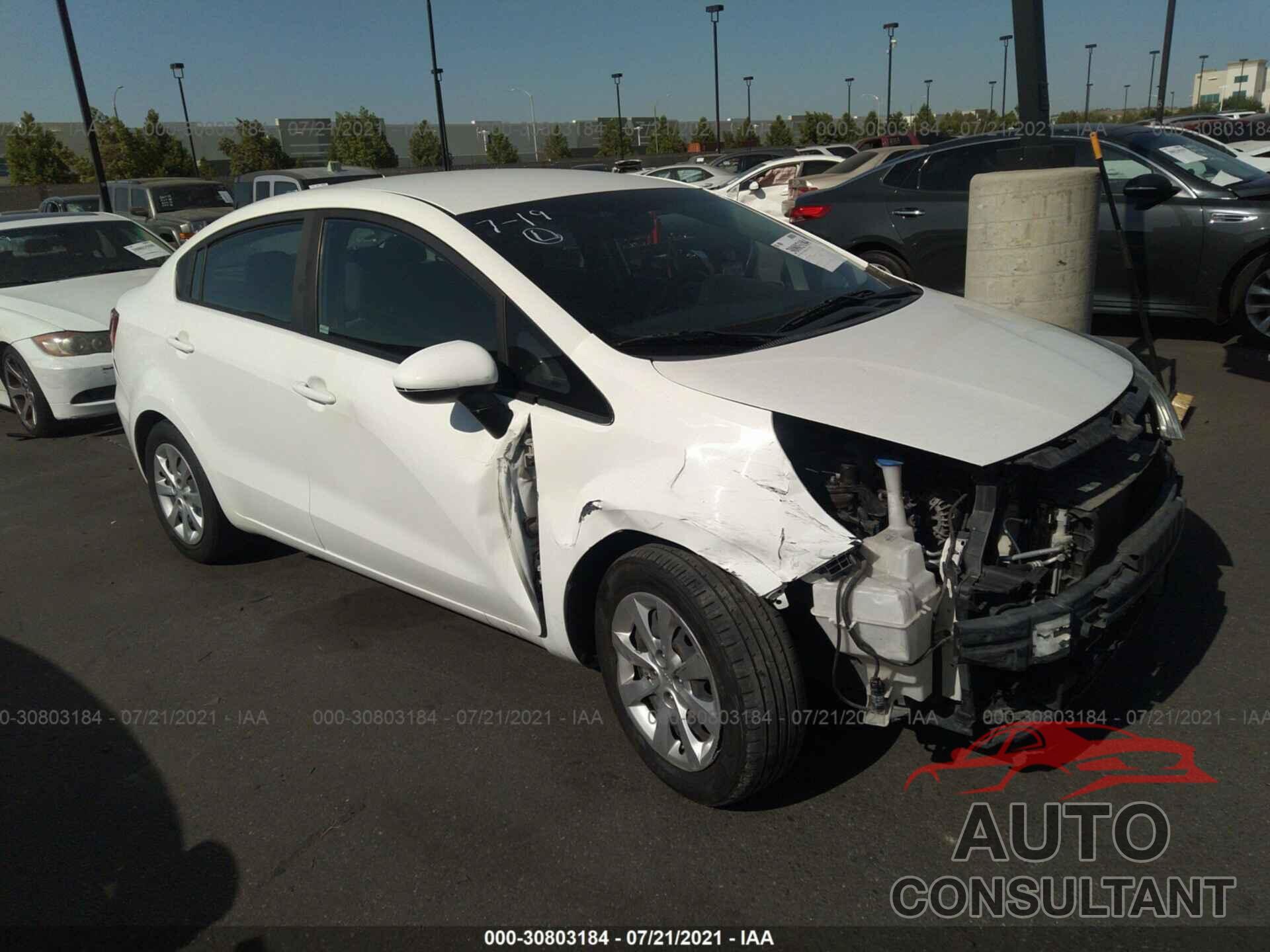 KIA RIO 2017 - KNADM4A37H6020399