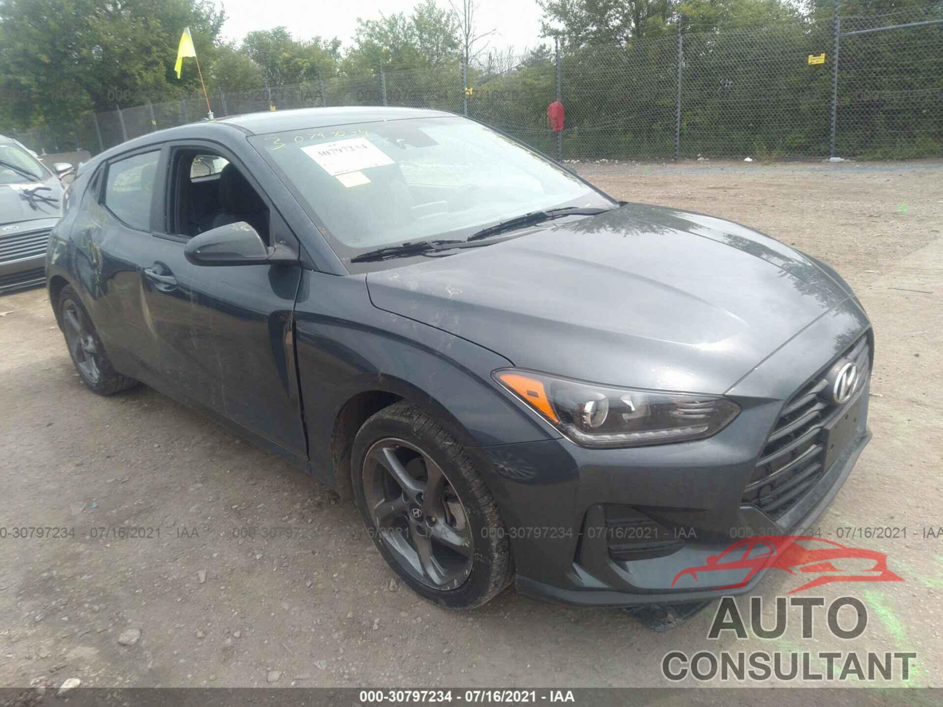 HYUNDAI VELOSTER 2019 - KMHTG6AFXKU016163