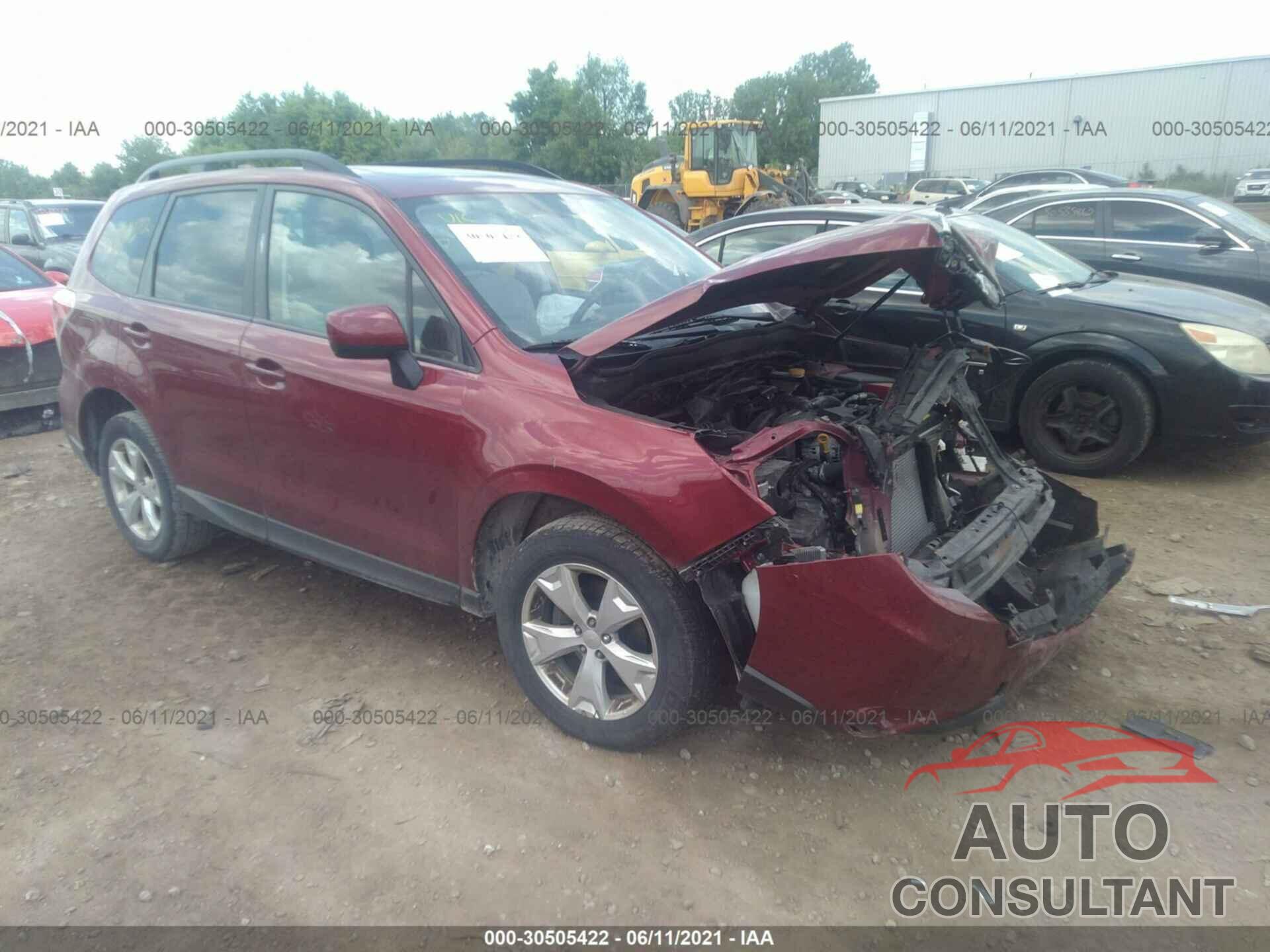SUBARU FORESTER 2016 - JF2SJADC2GH494519