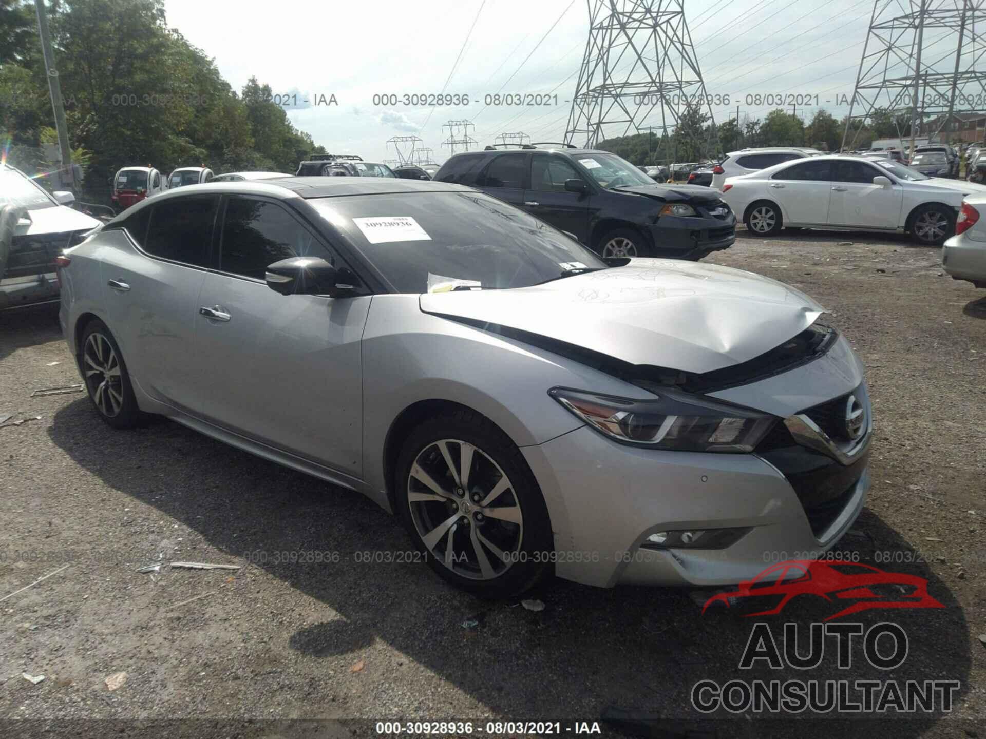 NISSAN MAXIMA 2017 - 1N4AA6AP1HC371684