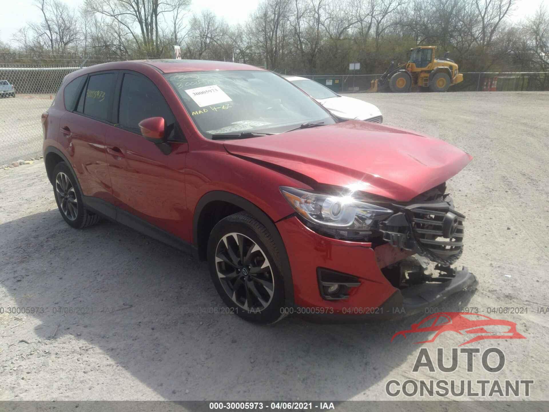 MAZDA CX-5 2016 - JM3KE4DY0G0706811
