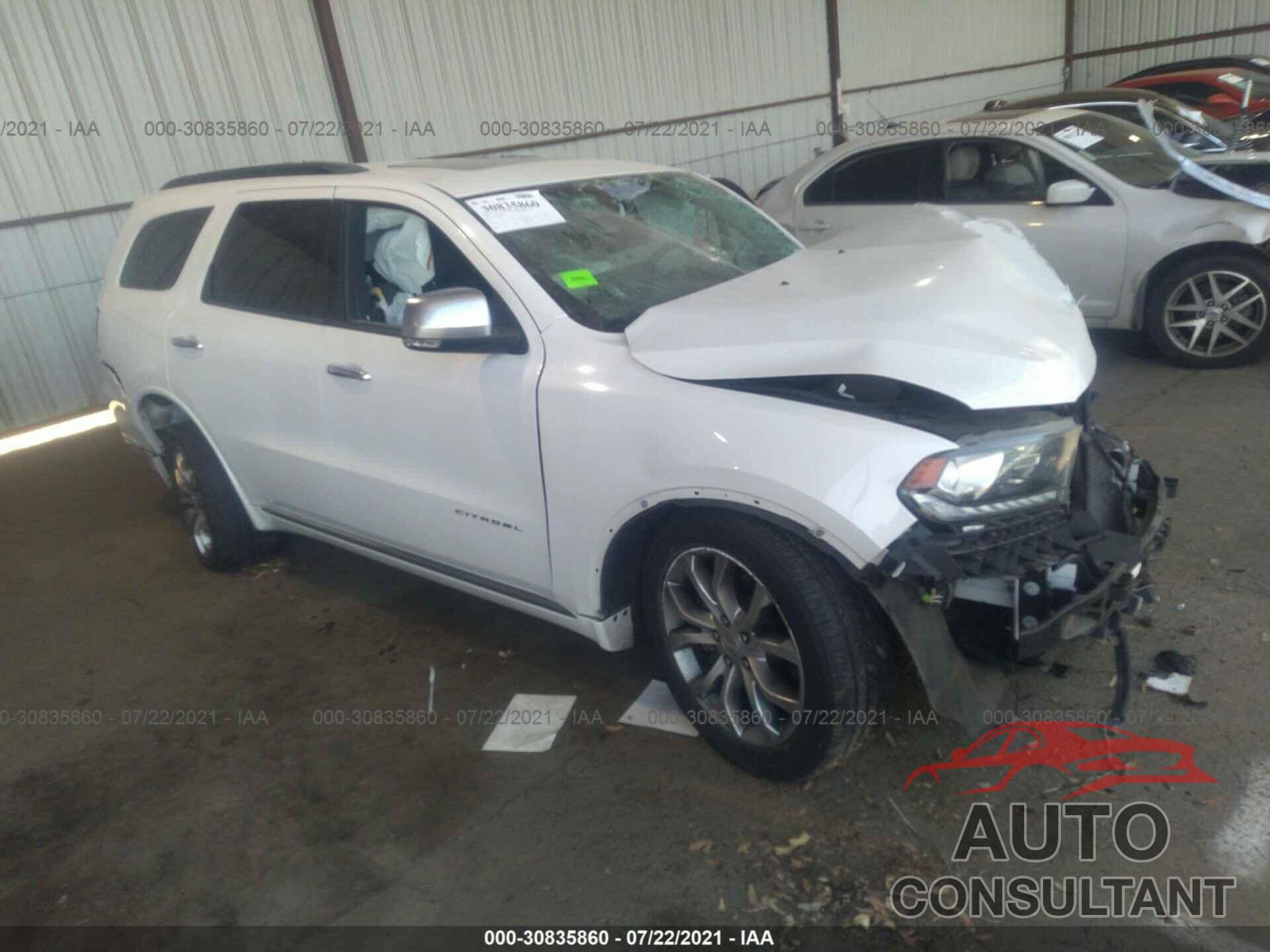 DODGE DURANGO 2017 - 1C4RDJEG8HC652706