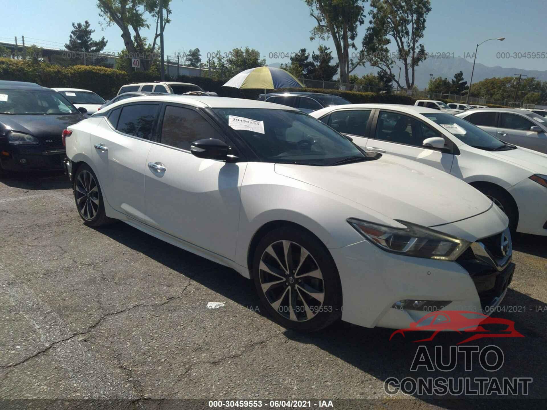 NISSAN MAXIMA 2016 - 1N4AA6AP2GC419272