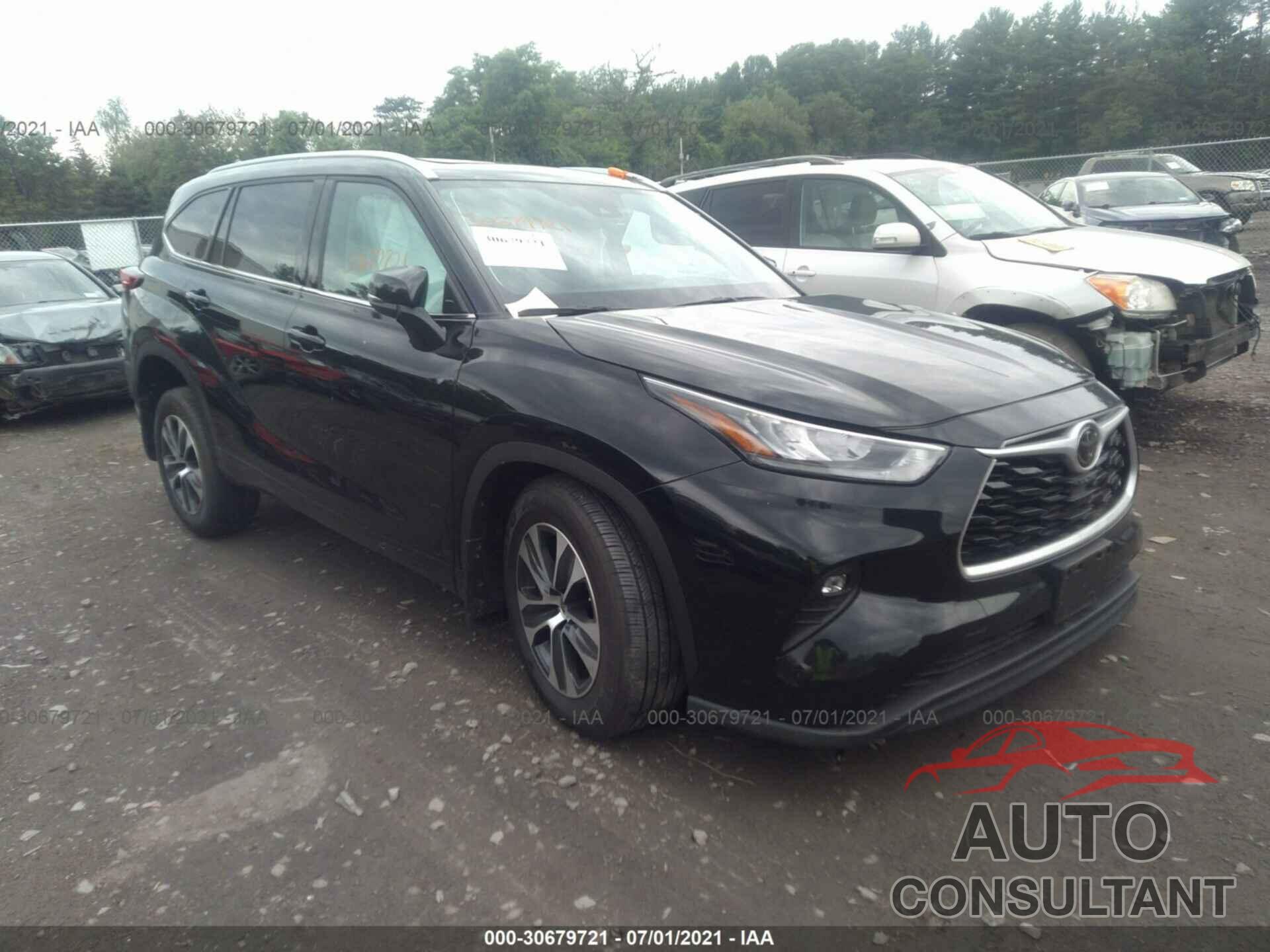 TOYOTA HIGHLANDER 2020 - 5TDGZRBH3LS508850