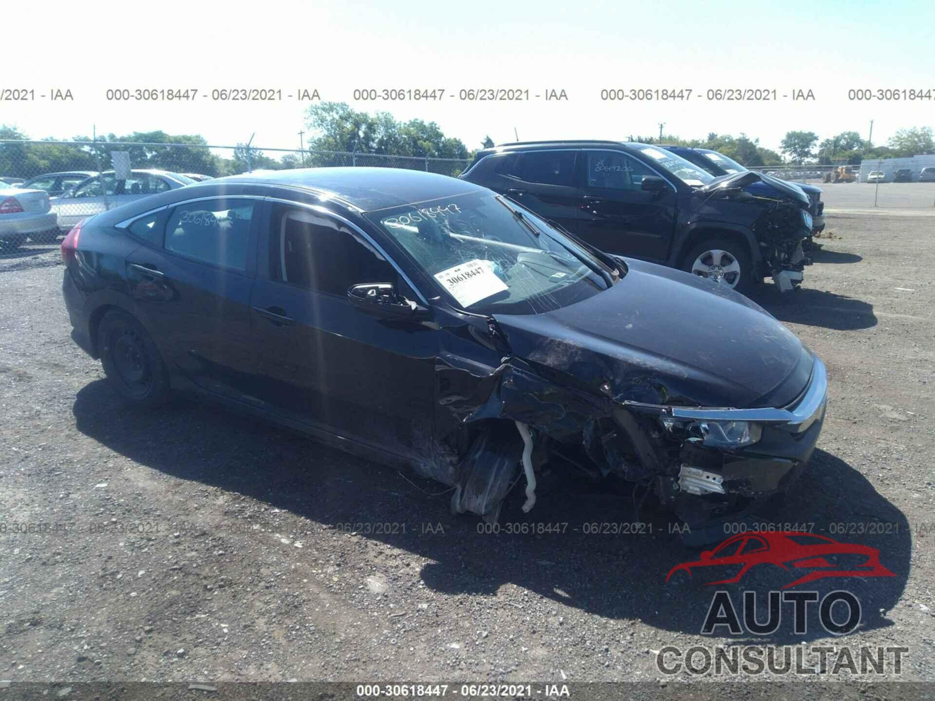 HONDA CIVIC SEDAN 2018 - 2HGFC2F58JH536645