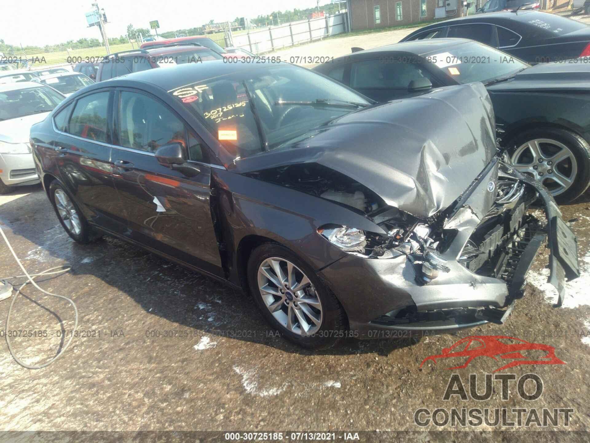 FORD FUSION 2017 - 3FA6P0H74HR413483