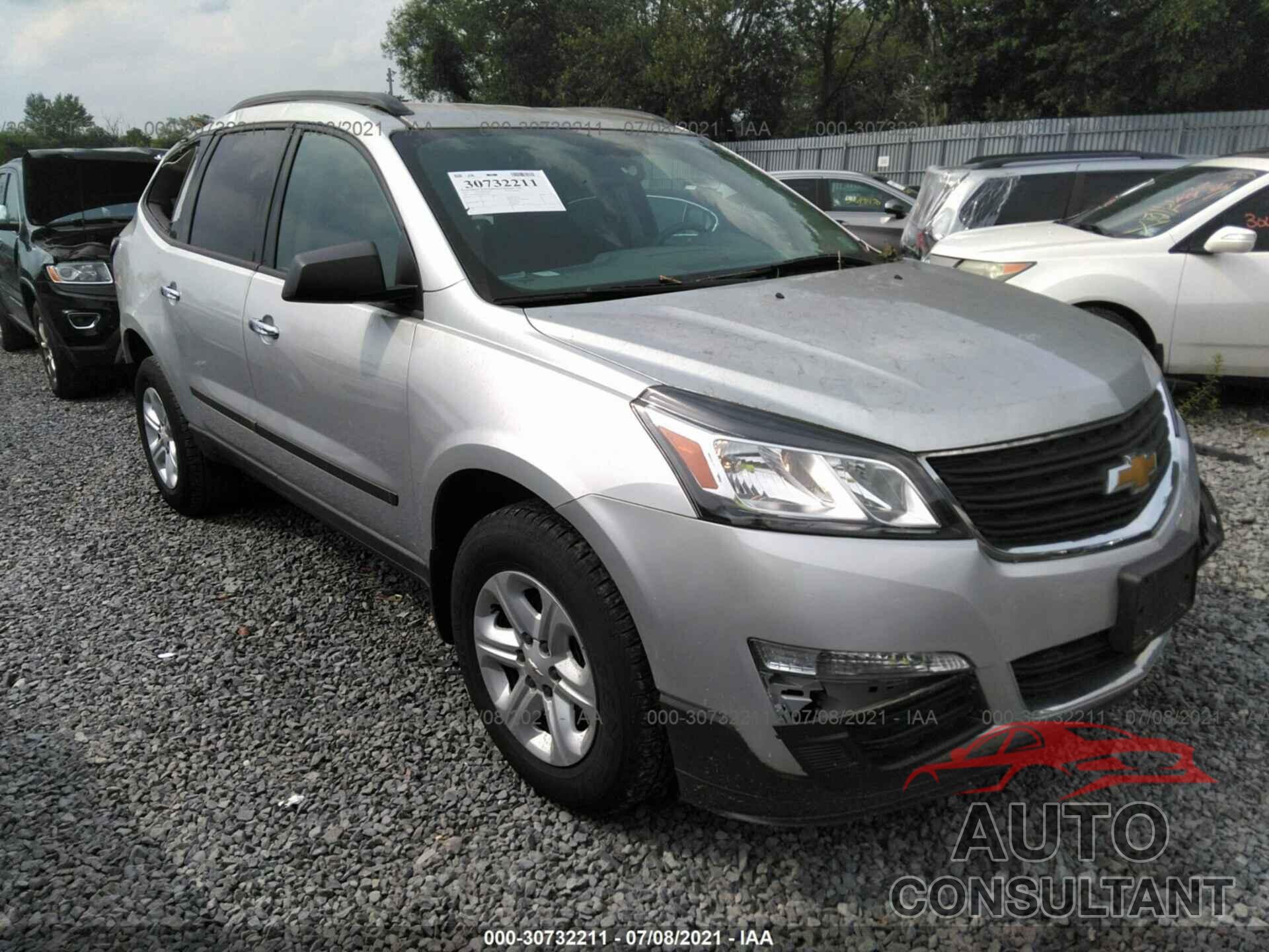 CHEVROLET TRAVERSE 2017 - 1GNKRFED8HJ325344