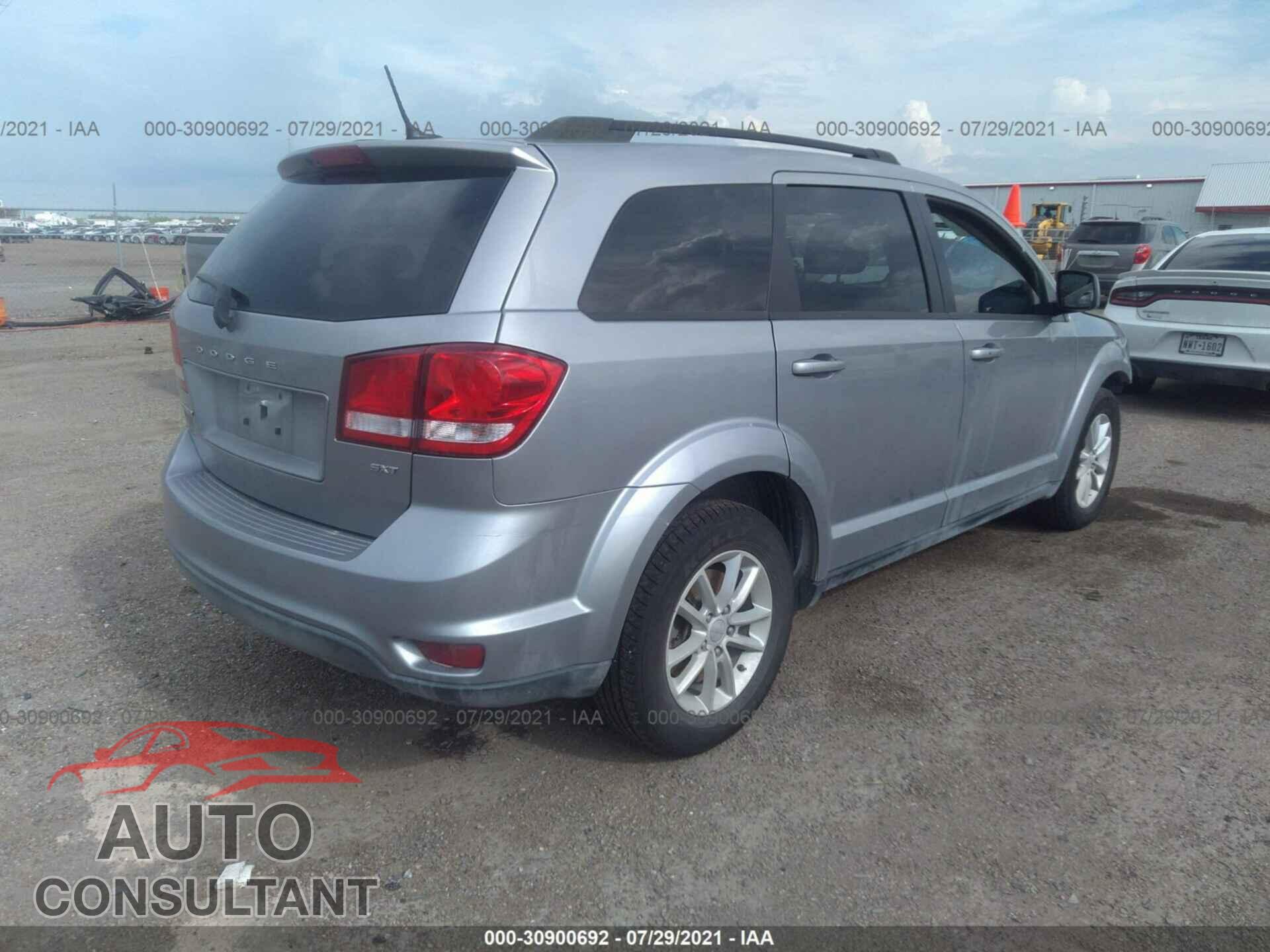 DODGE JOURNEY 2017 - 3C4PDCBB8HT566330
