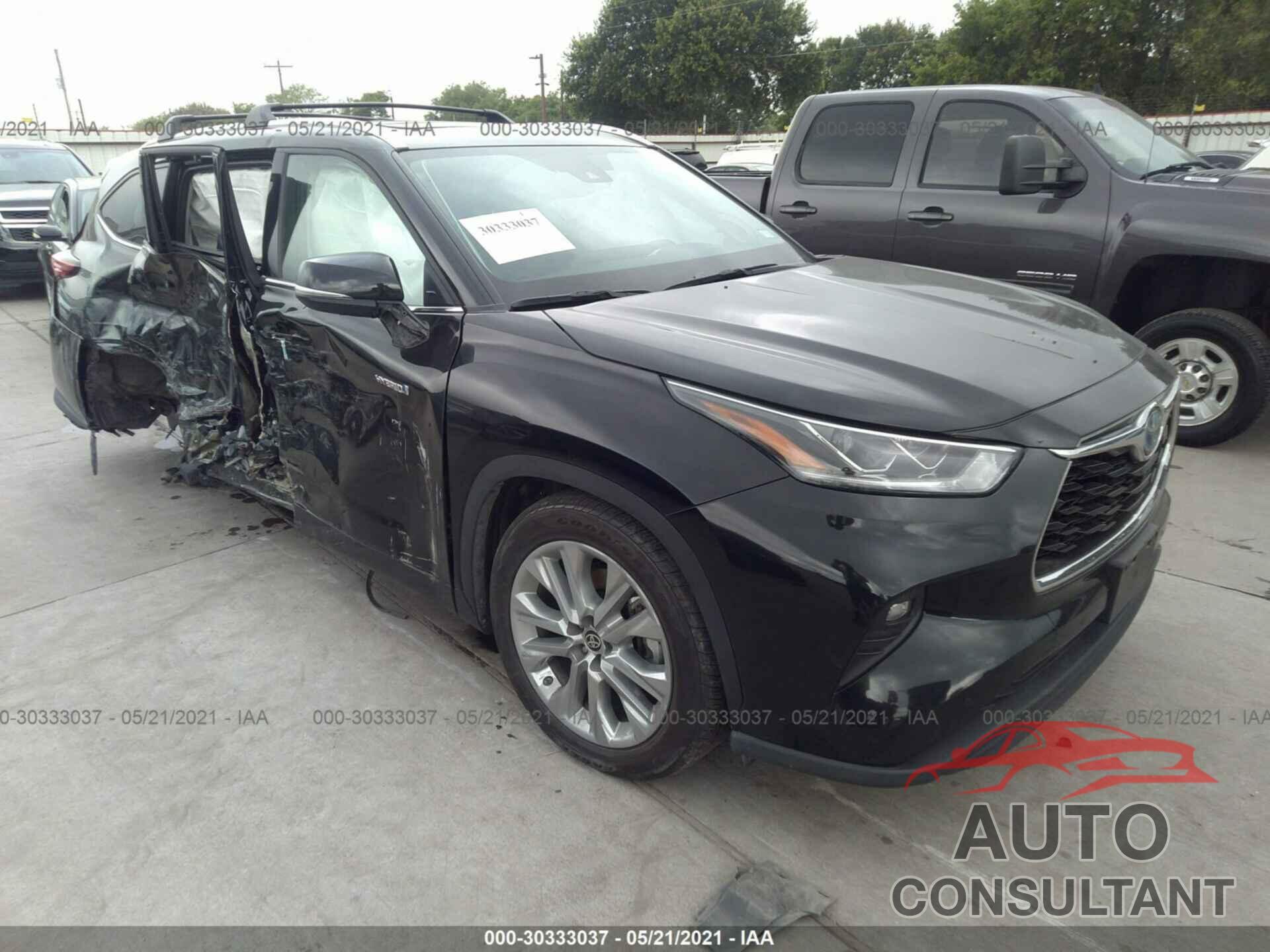 TOYOTA HIGHLANDER 2021 - 5TDYARAH3MS504764
