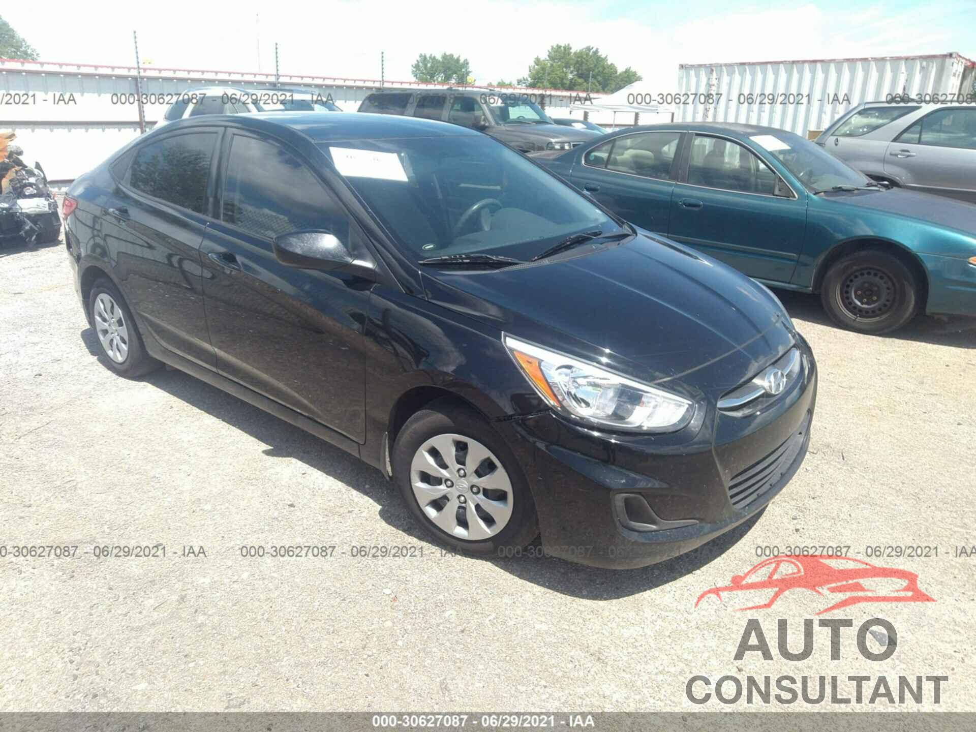 HYUNDAI ACCENT 2017 - KMHCT4AE6HU224735
