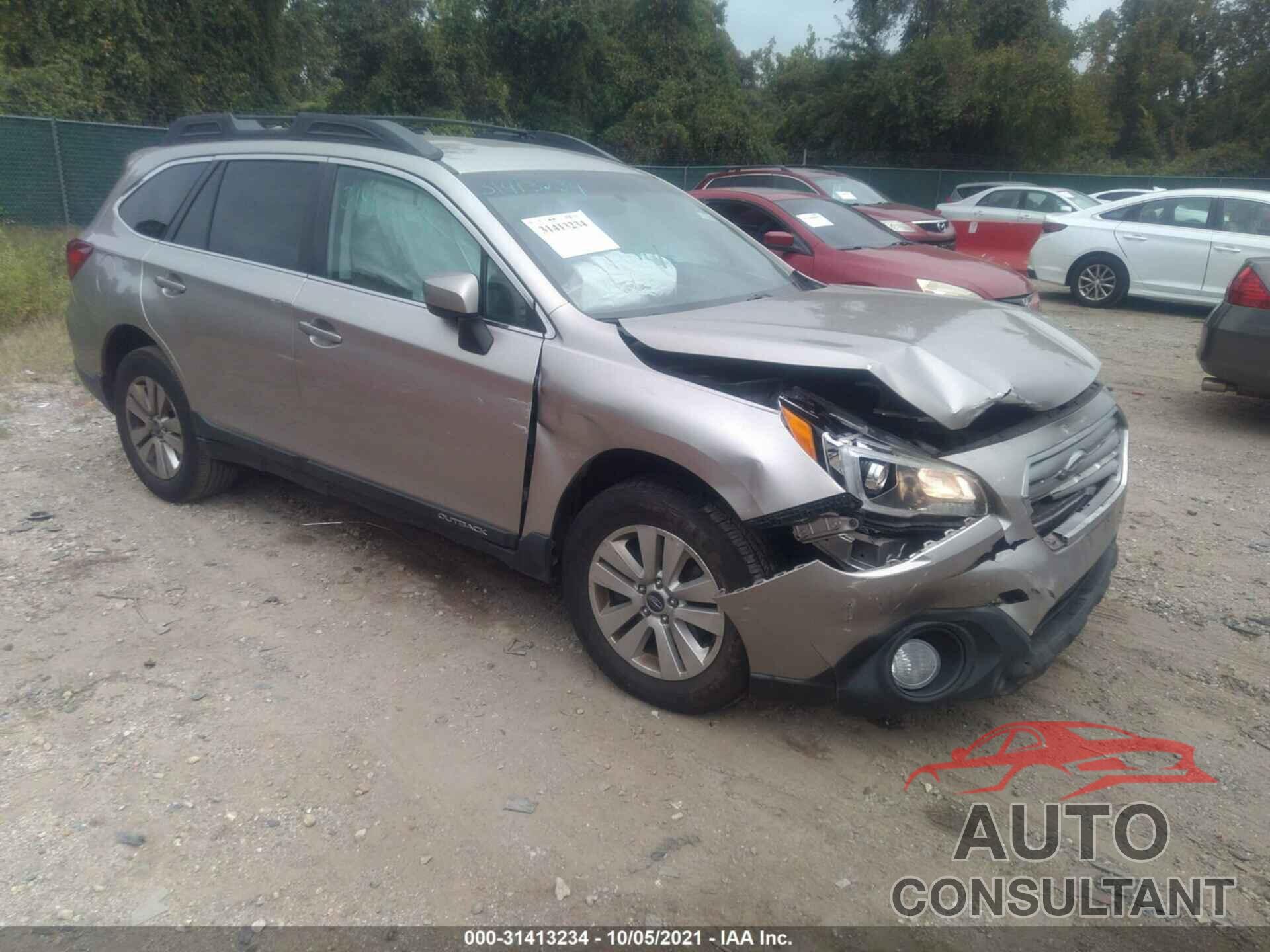 SUBARU OUTBACK 2016 - 4S4BSBCC3G3350389