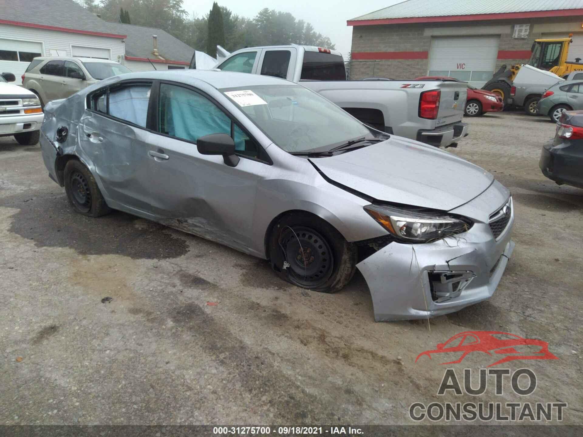 SUBARU IMPREZA 2018 - 4S3GKAA69J1604109