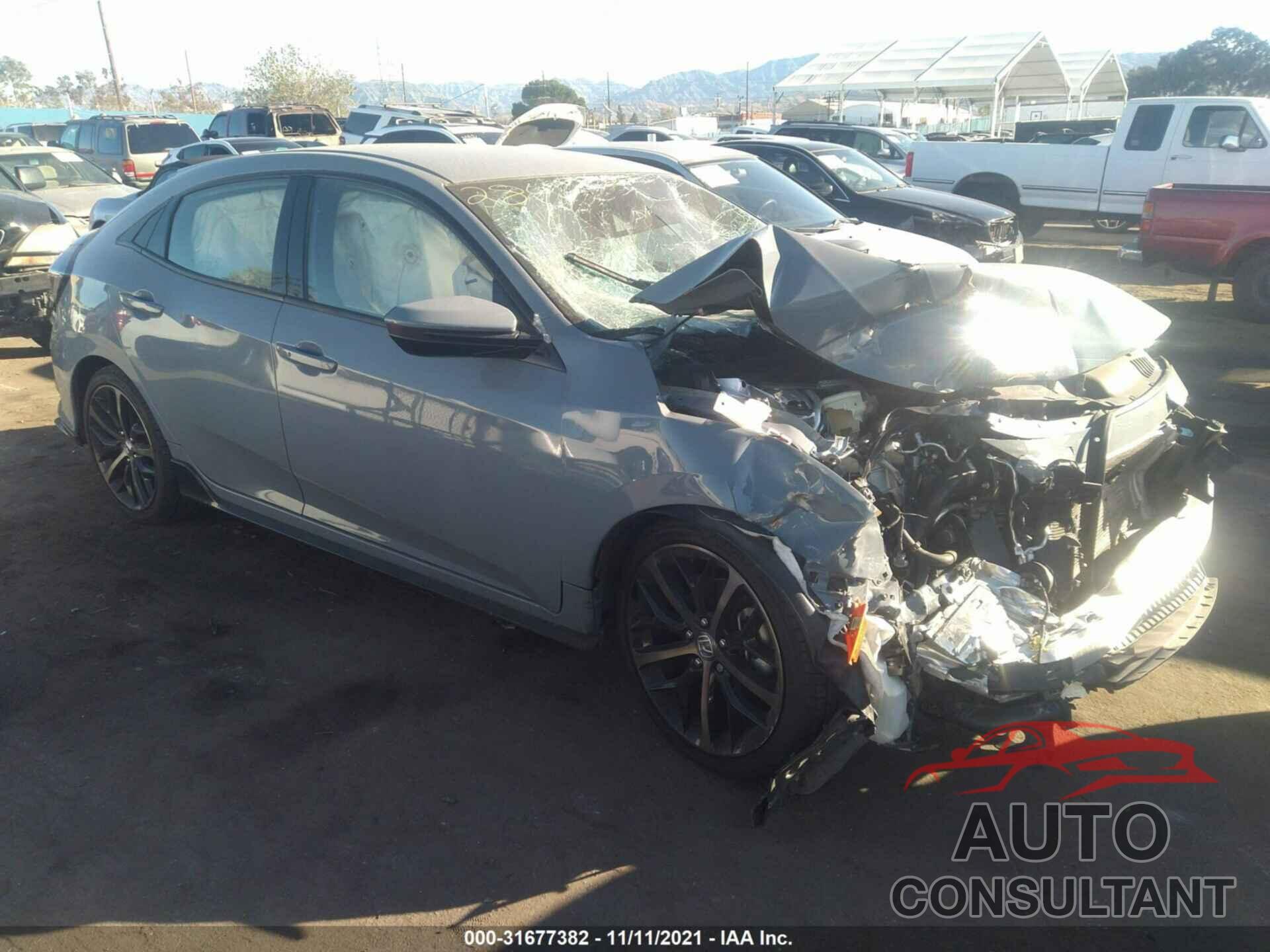 HONDA CIVIC HATCHBACK 2020 - SHHFK7H49LU407680