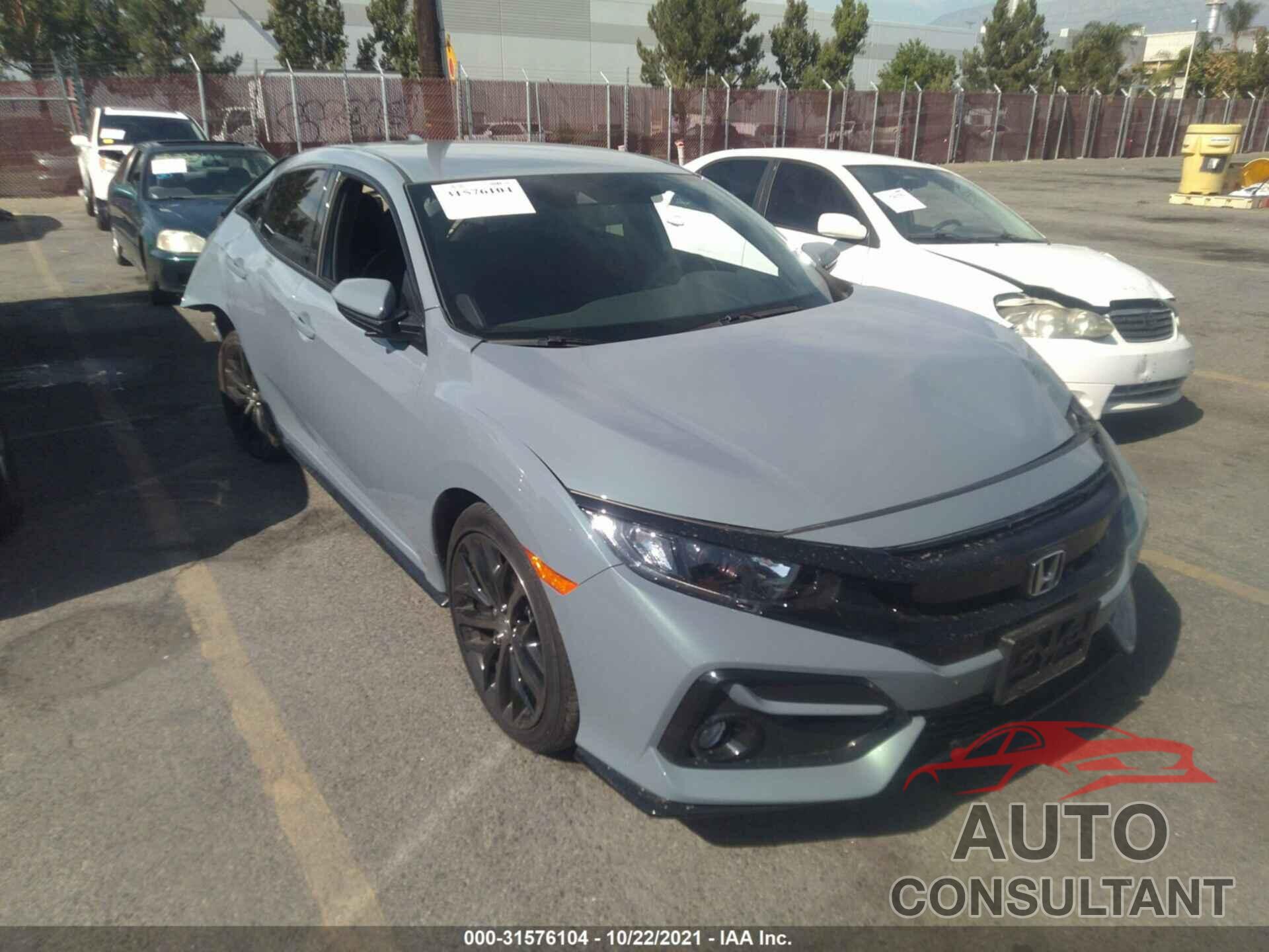 HONDA CIVIC HATCHBACK 2021 - SHHFK7H41MU423910