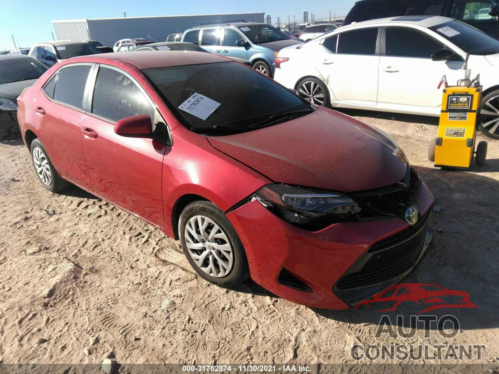 TOYOTA COROLLA 2018 - 2T1BURHE7JC984644