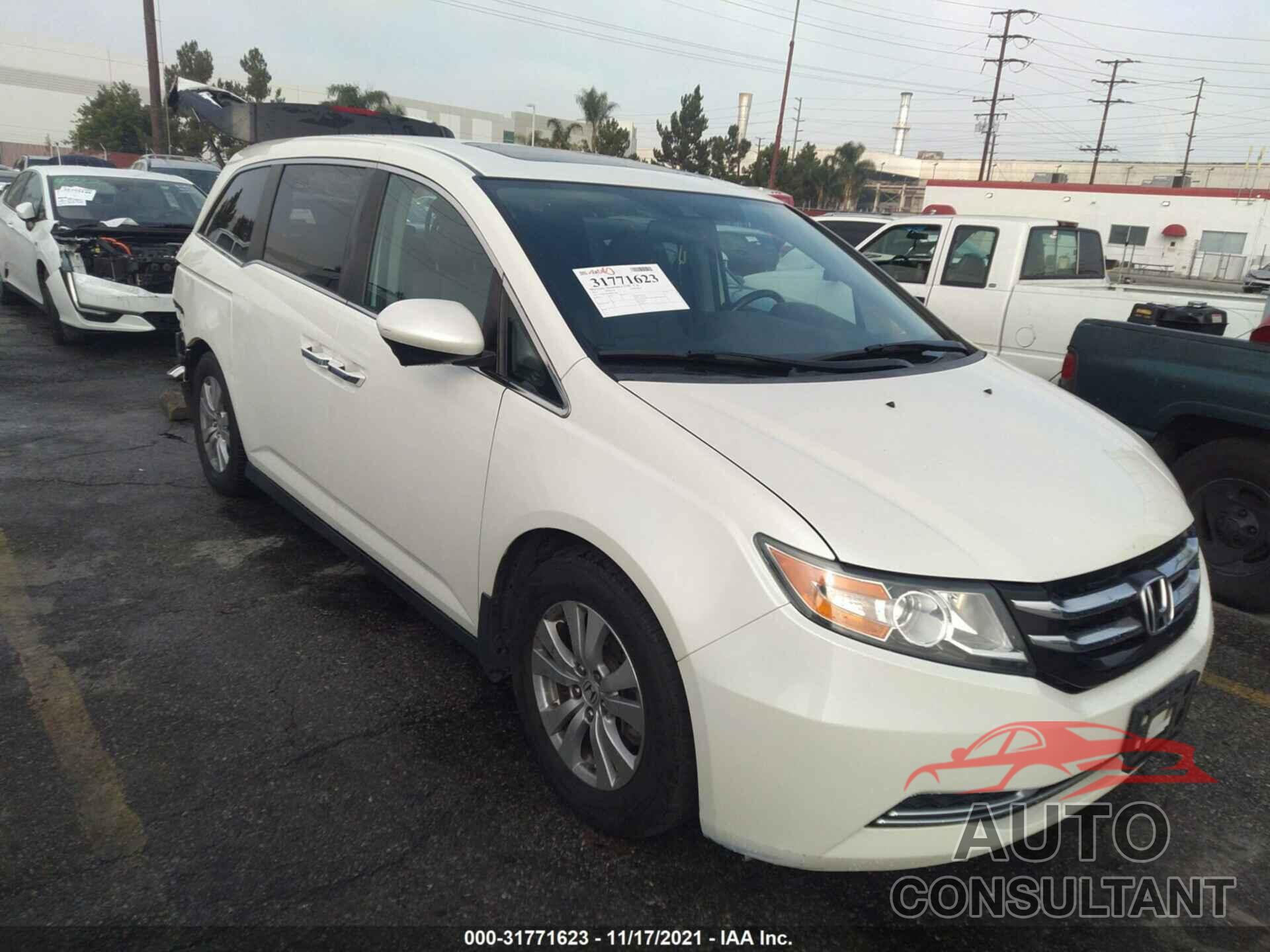 HONDA ODYSSEY 2016 - 5FNRL5H64GB074103