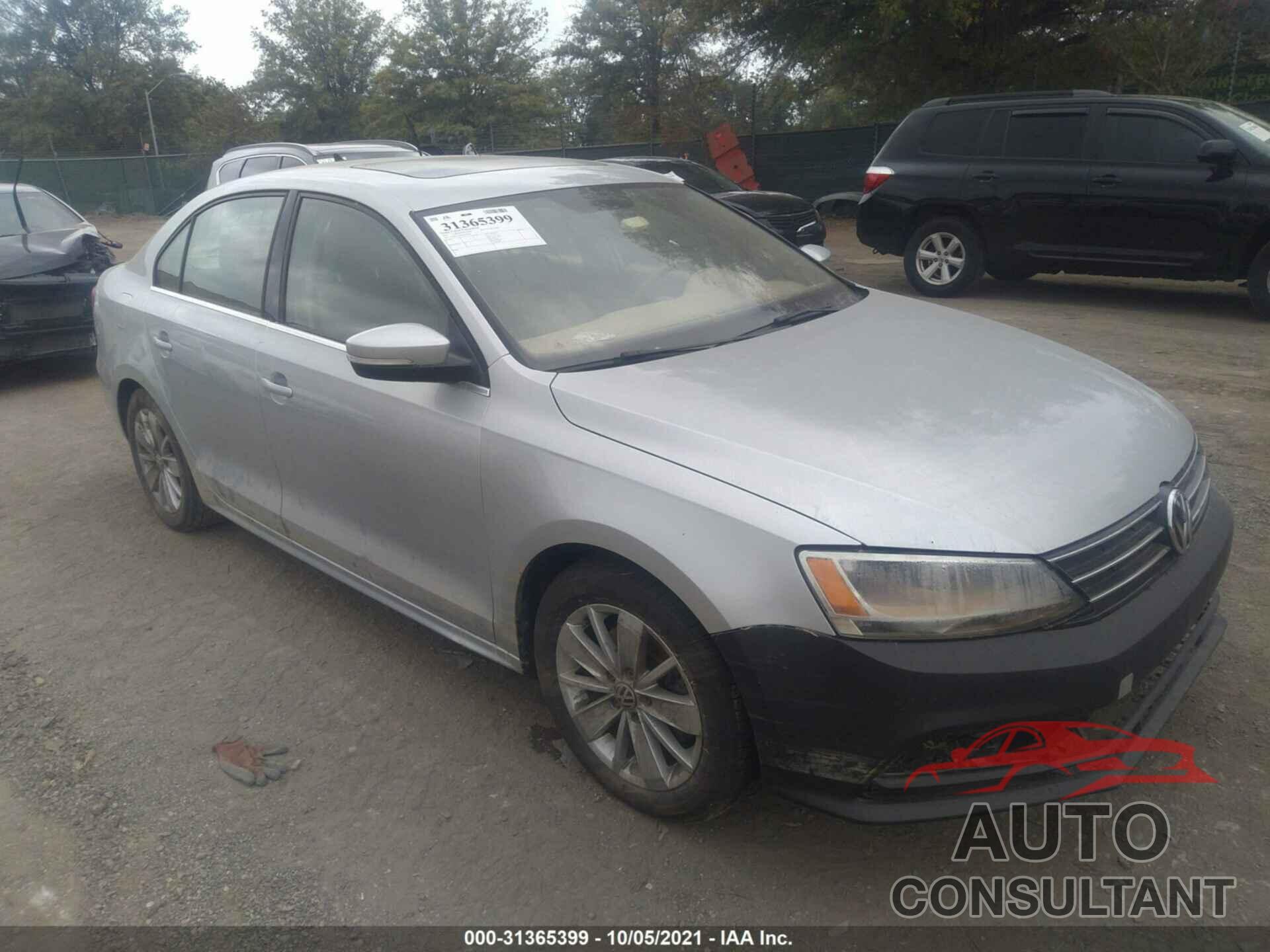 VOLKSWAGEN JETTA 2015 - 3VWD17AJ9FM258390