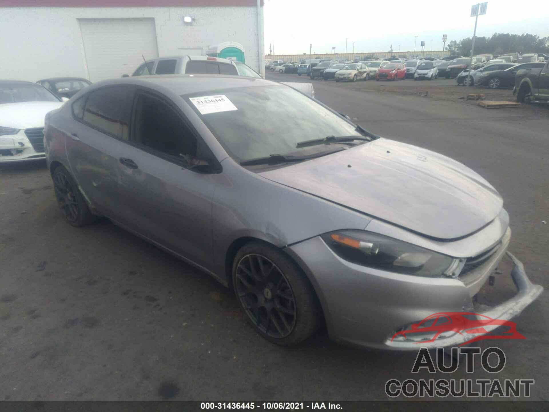 DODGE DART 2016 - 1C3CDFBB4GD605388