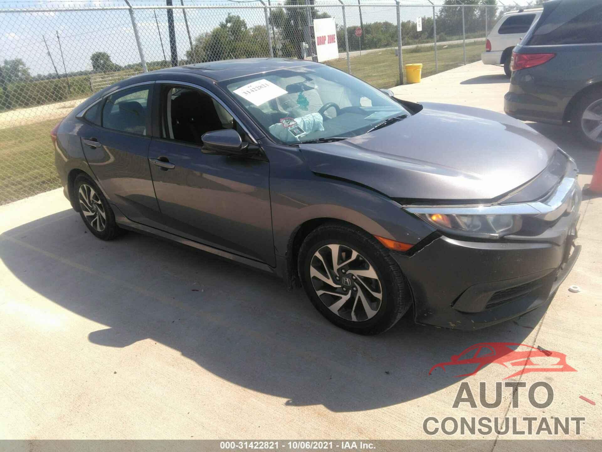 HONDA CIVIC SEDAN 2016 - 19XFC2F72GE240105