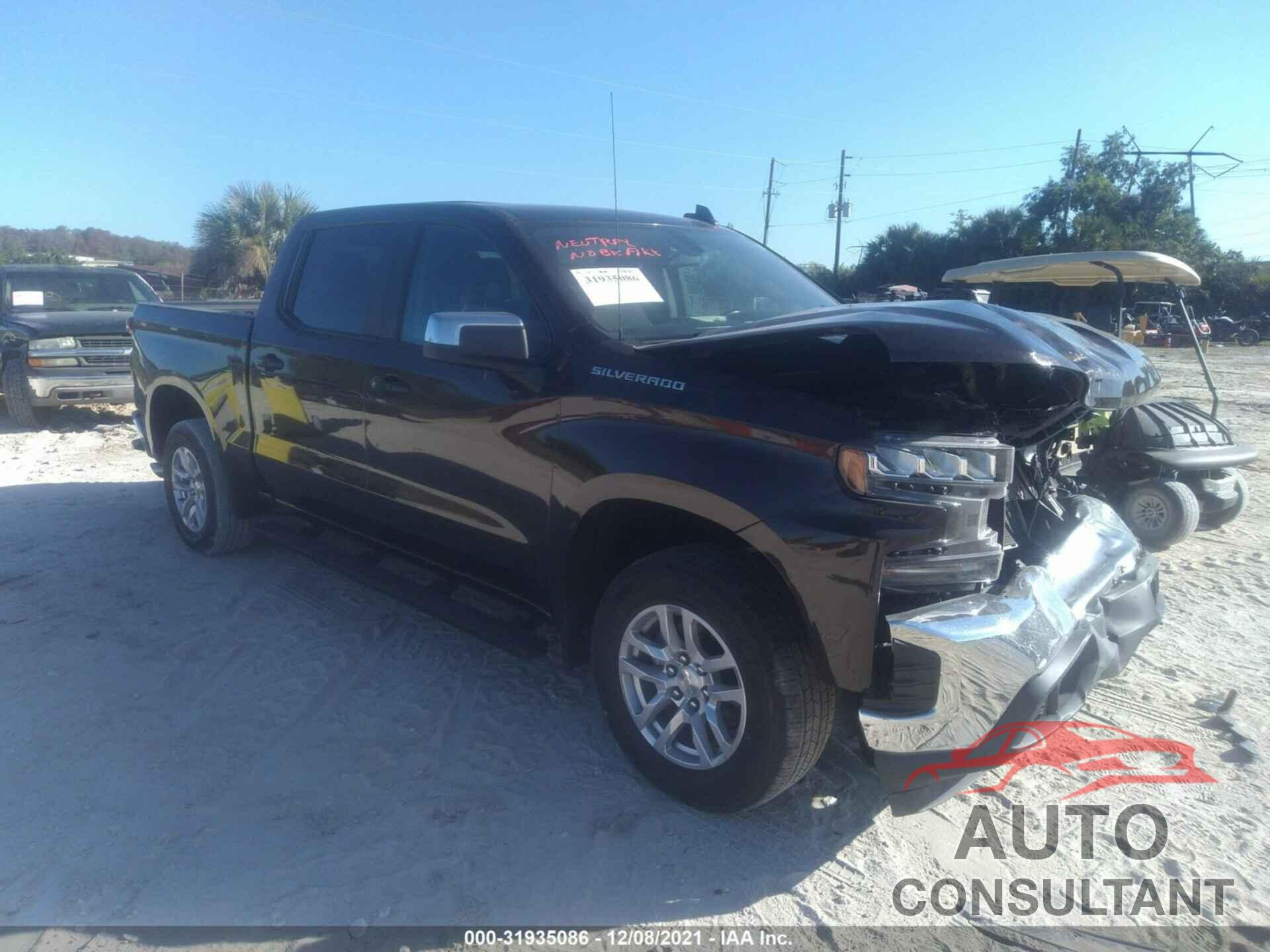 CHEVROLET SILVERADO 1500 2019 - 3GCPWCED2KG102991