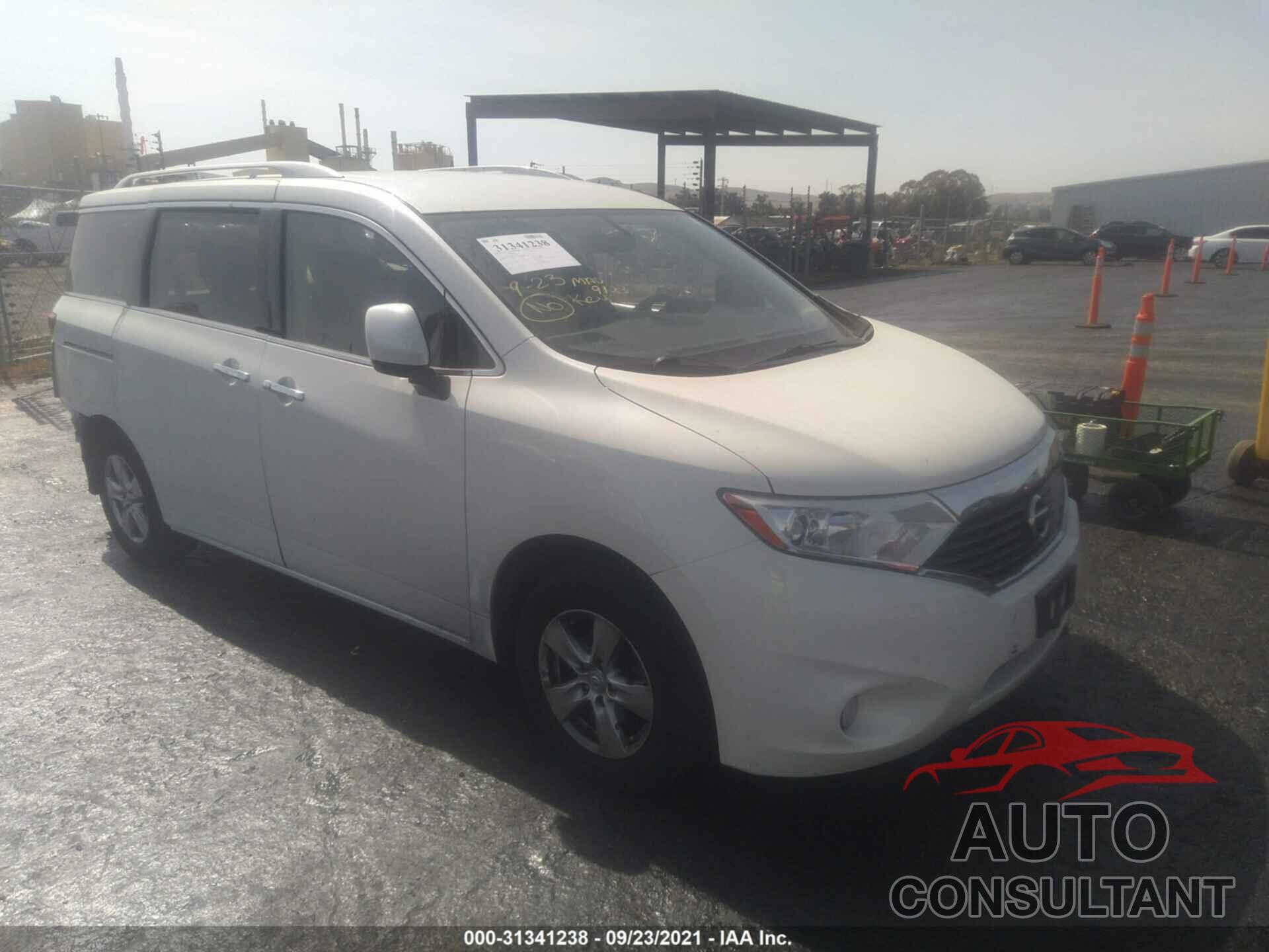 NISSAN QUEST 2016 - JN8AE2KP2G9154389