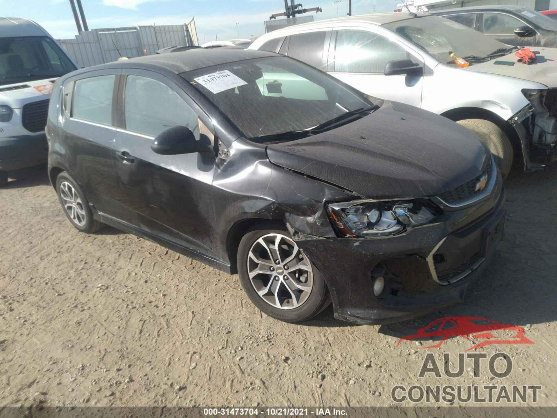 CHEVROLET SONIC 2017 - 1G1JD6SG6H4103510