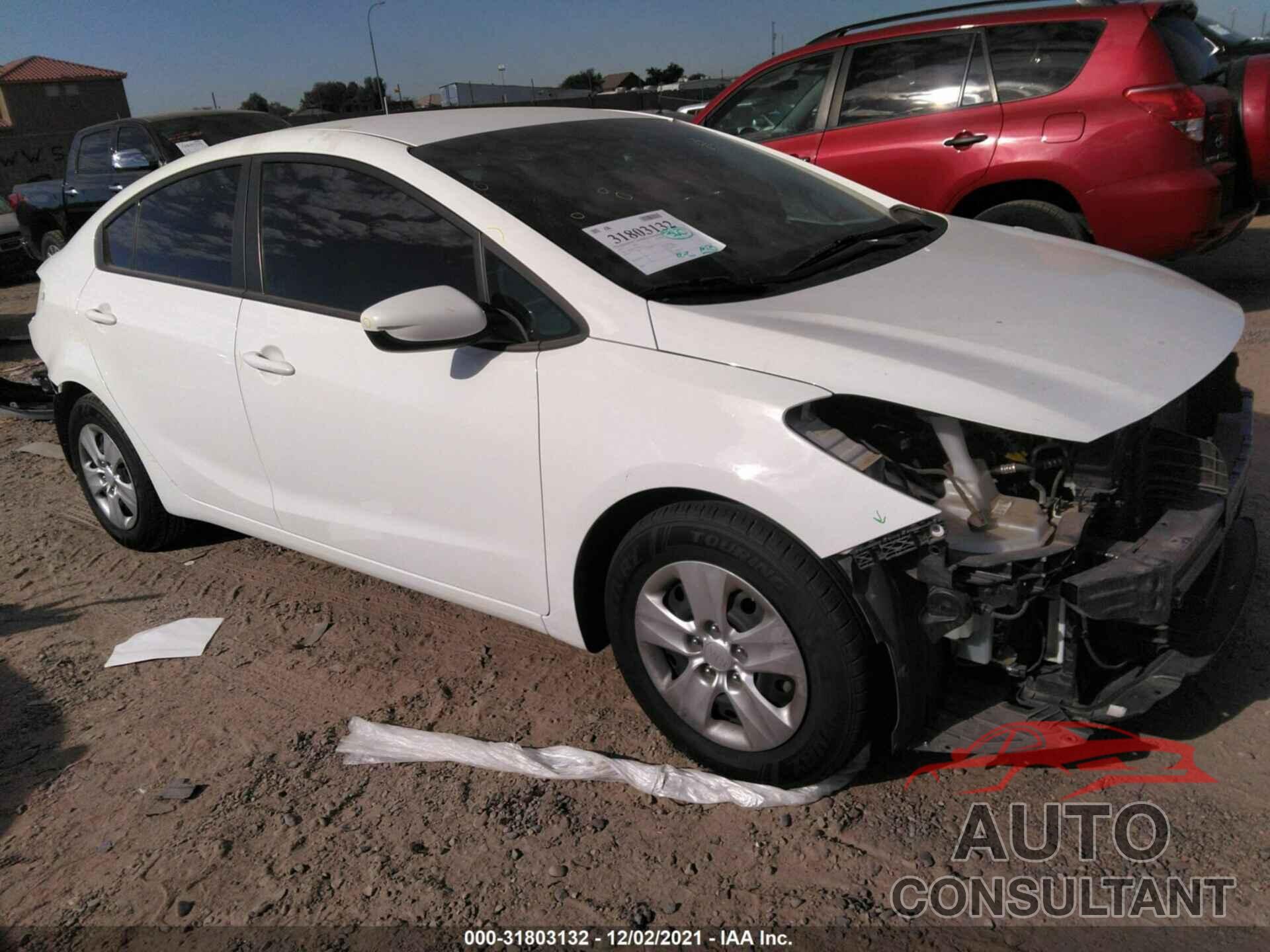 KIA FORTE 2017 - 3KPFK4A75HE127725