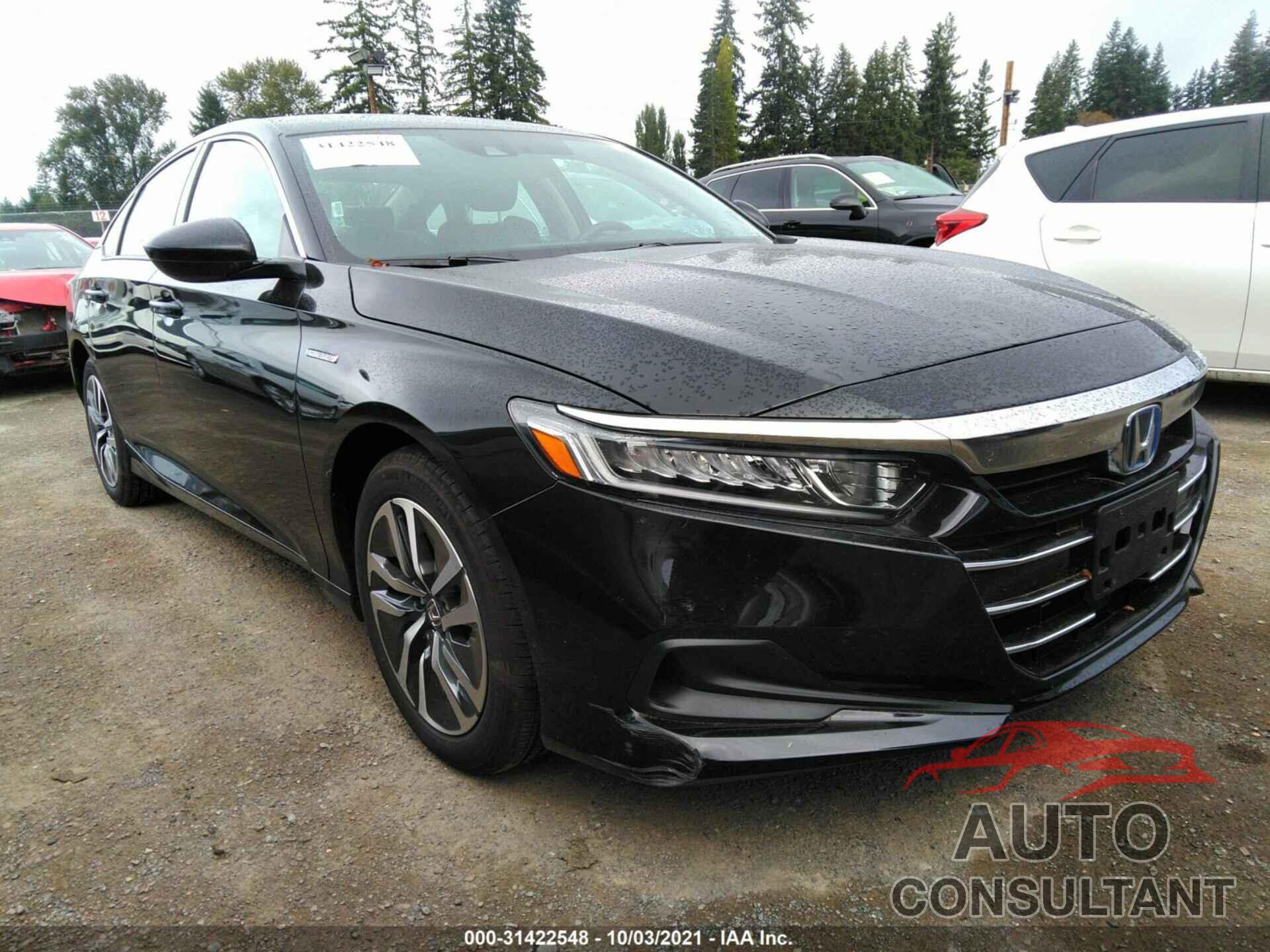 HONDA ACCORD HYBRID 2021 - 1HGCV3F11MA018752