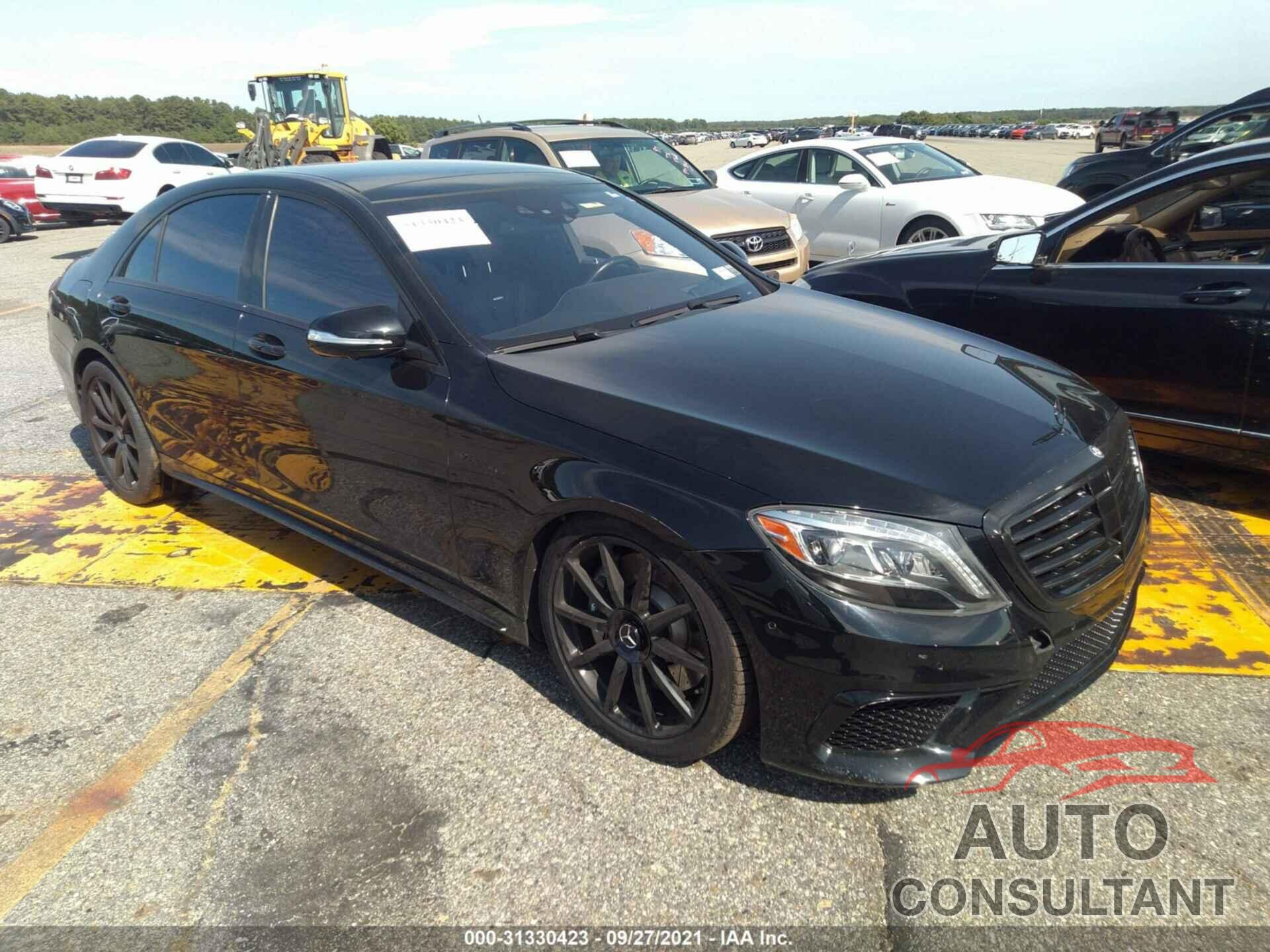 MERCEDES-BENZ S-CLASS 2016 - WDDUG7JB0GA261872
