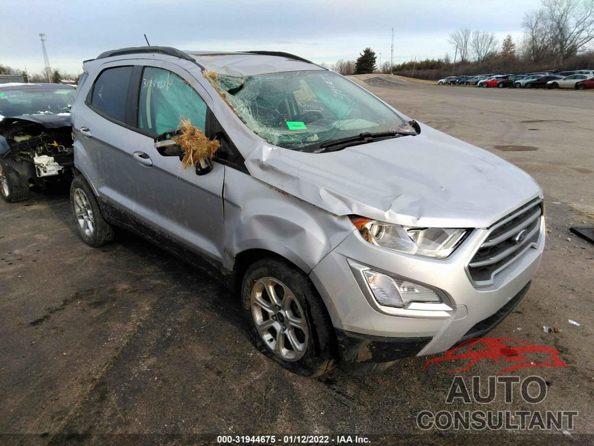 FORD ECOSPORT 2018 - MAJ3P1TE3JC238582