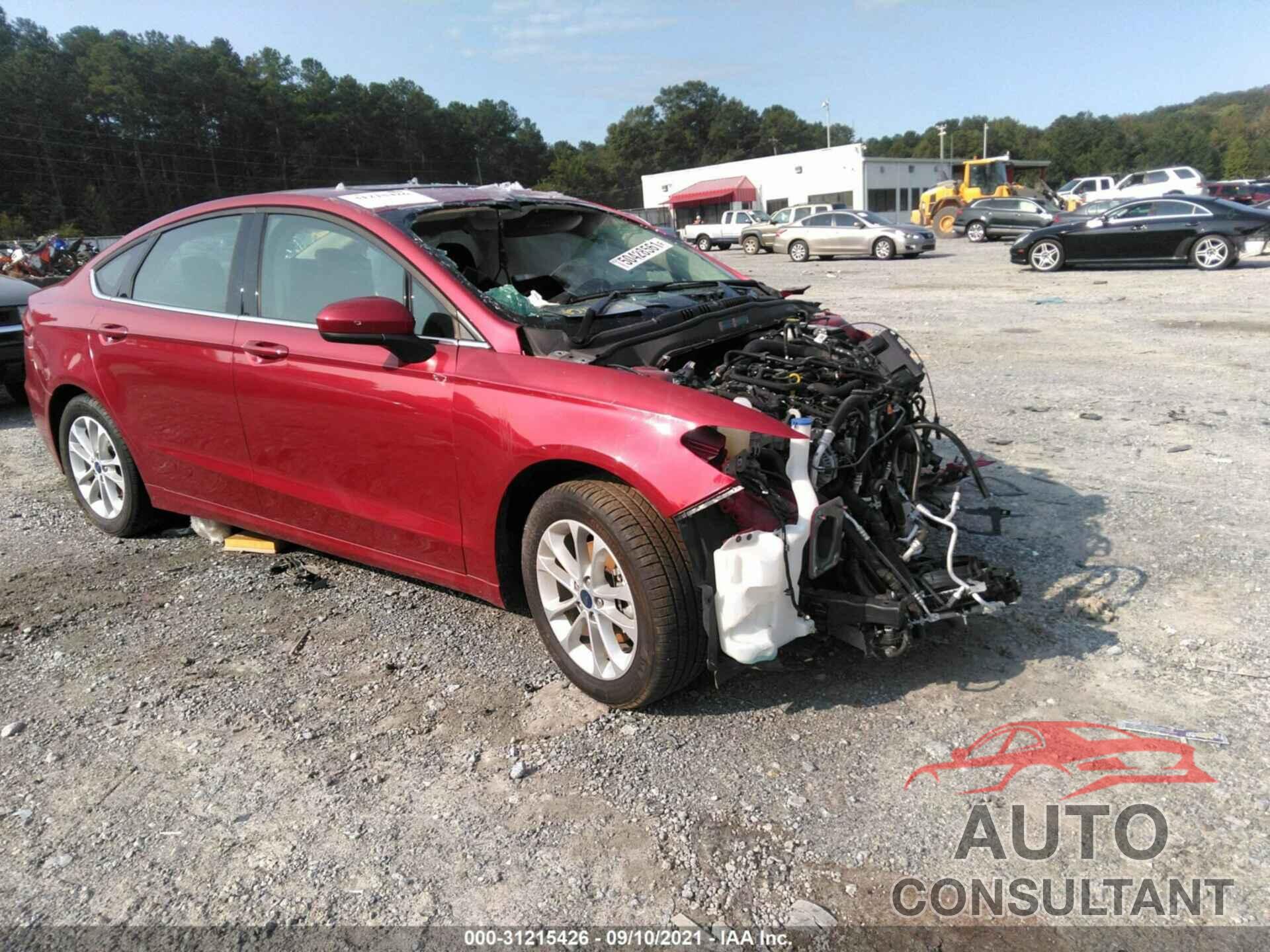 FORD FUSION 2020 - 3FA6P0HDXLR122209