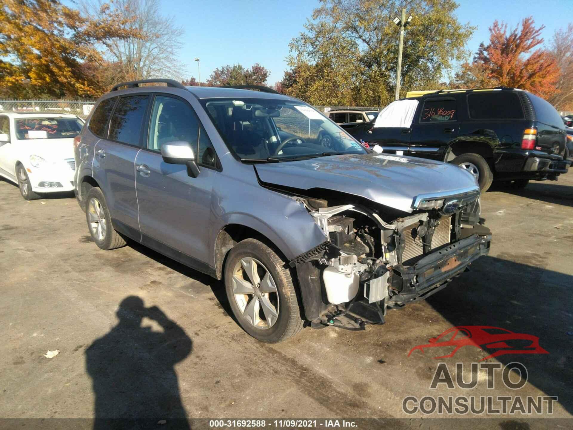 SUBARU FORESTER 2016 - JF2SJAFC0GH408718