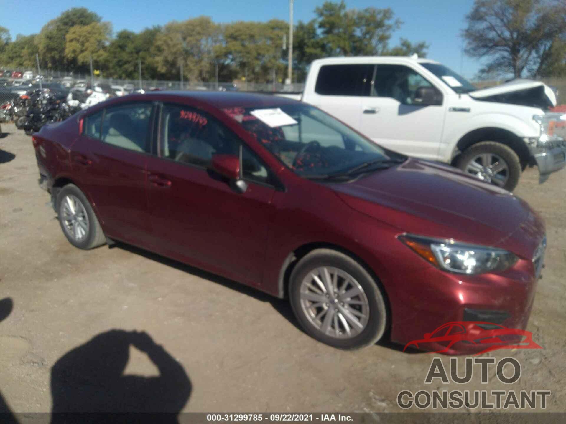 SUBARU IMPREZA 2018 - 4S3GKAD68J3623783
